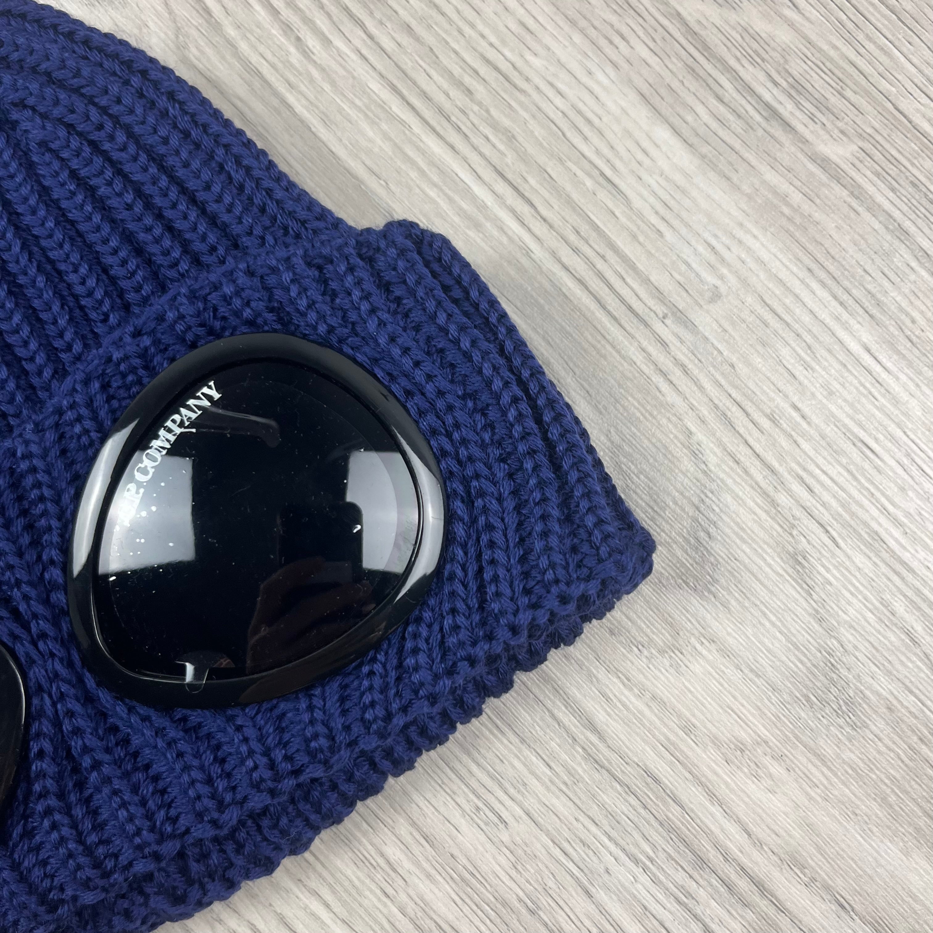 CP Company Goggle Beanie - Estate Blue