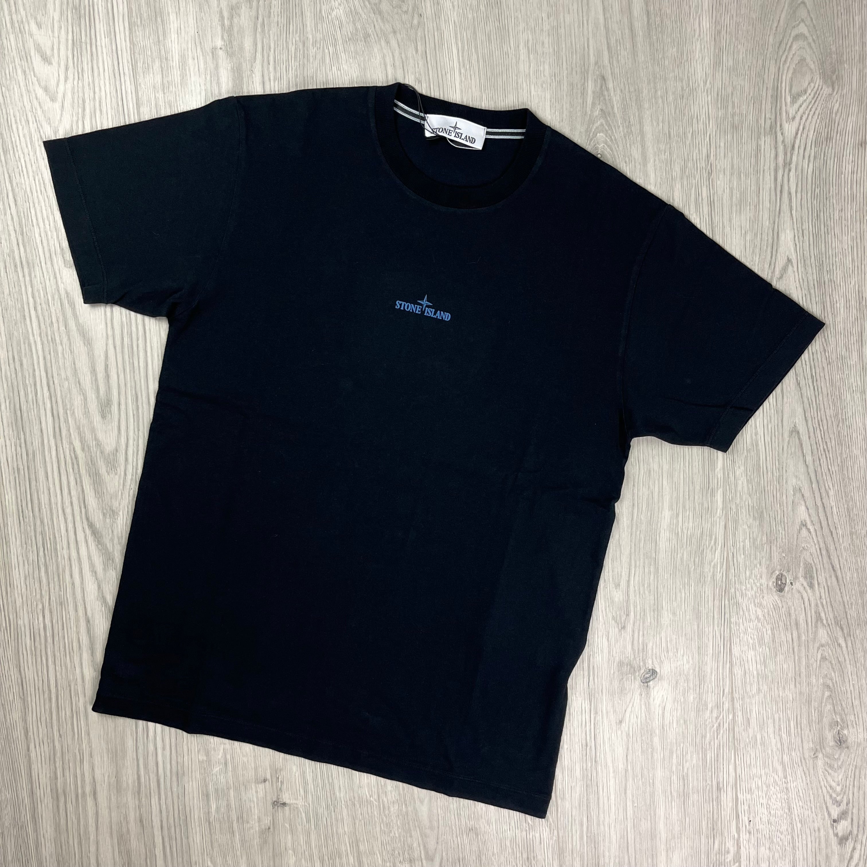 Stone Island Printed T-Shirt - Black