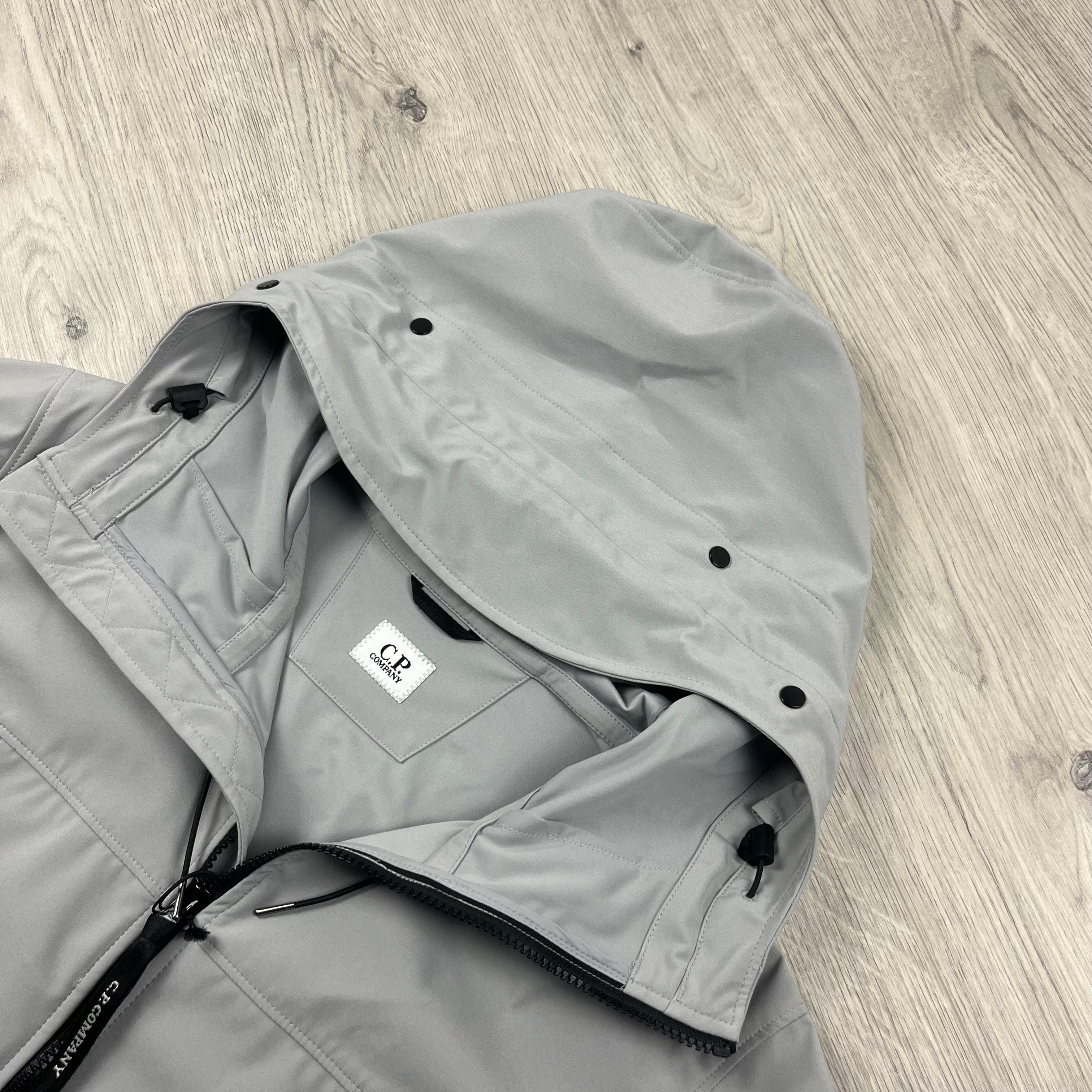 CP Company Shell Goggle Jacket - Drizzle