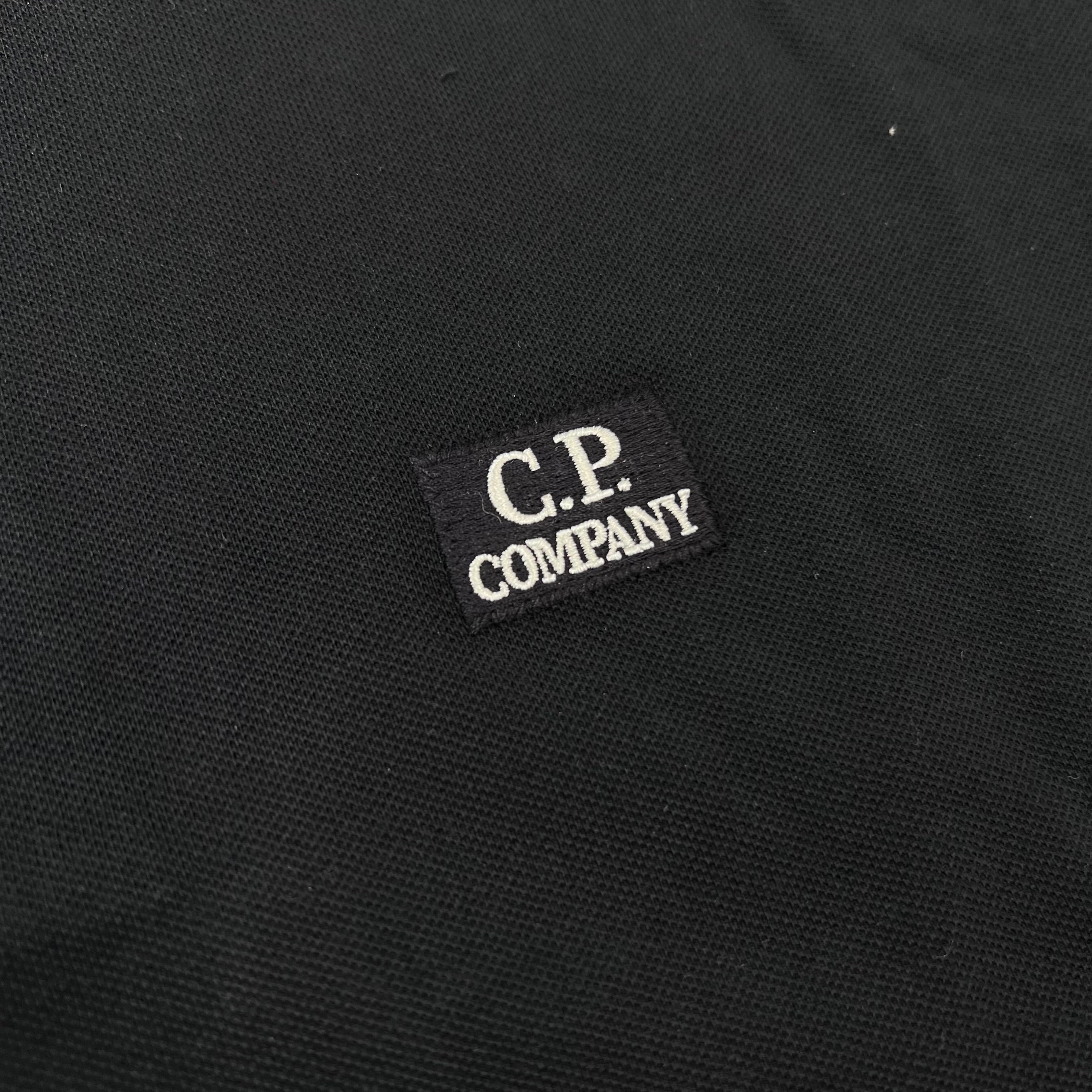CP Company Zip Polo Shirt - Navy