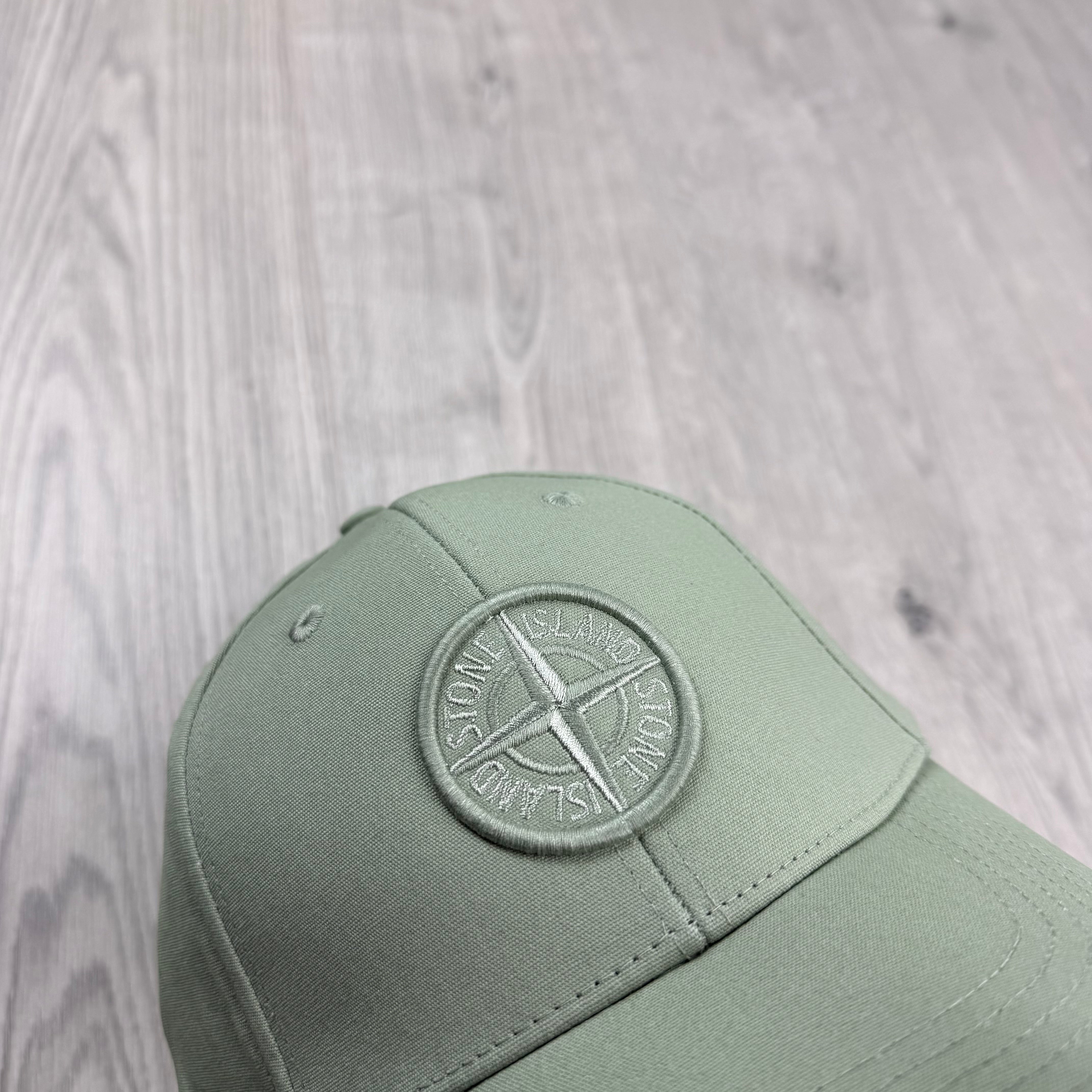 Stone Island Baseball Cap - Sage