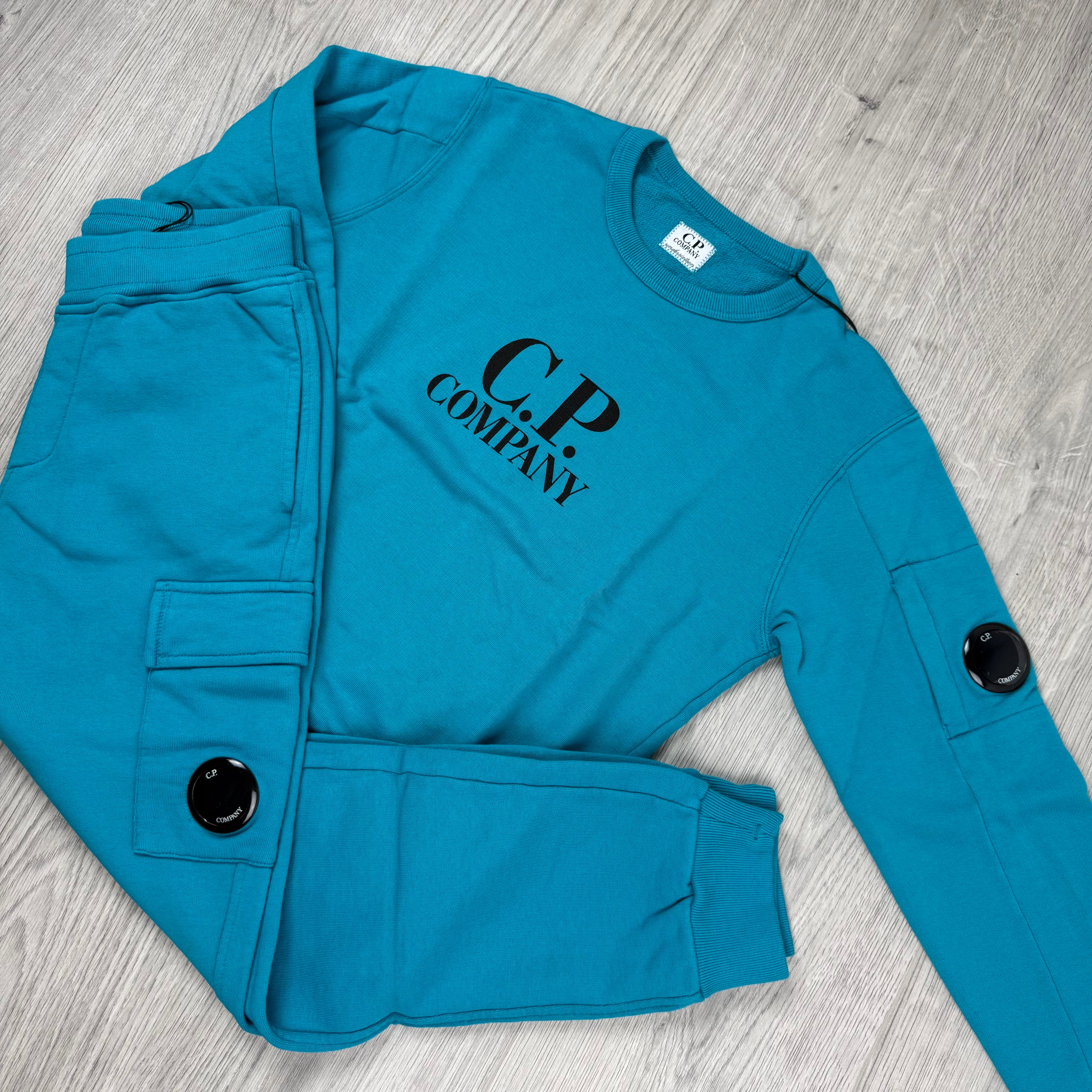 CP Company Junior Tracksuit - Tile Blue