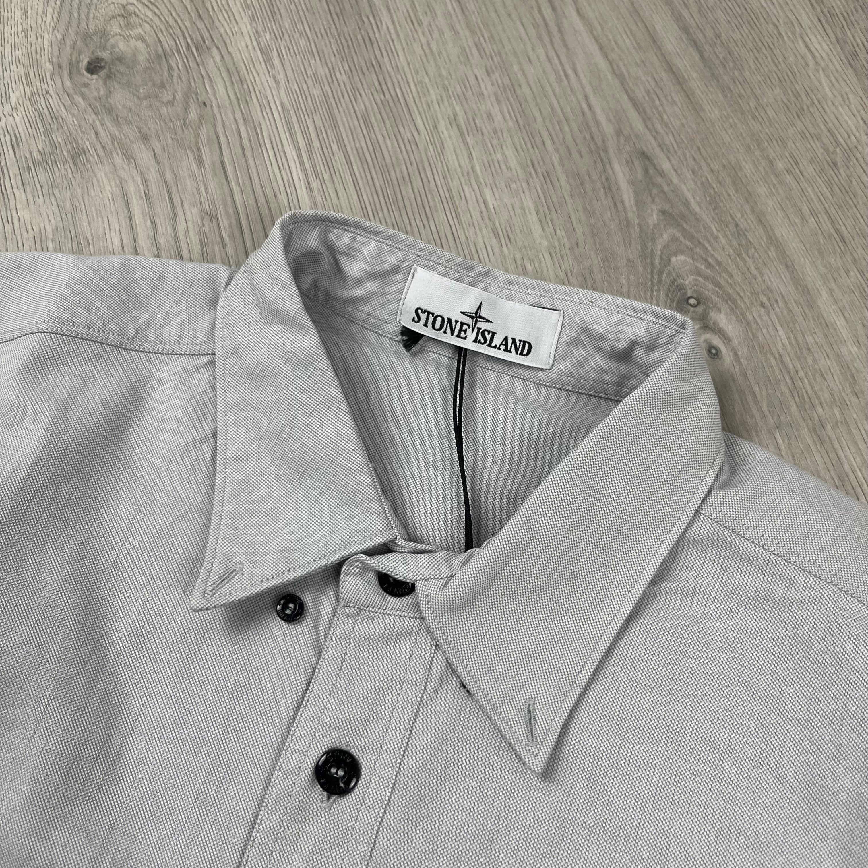 Stone Island Button Shirt - Grey