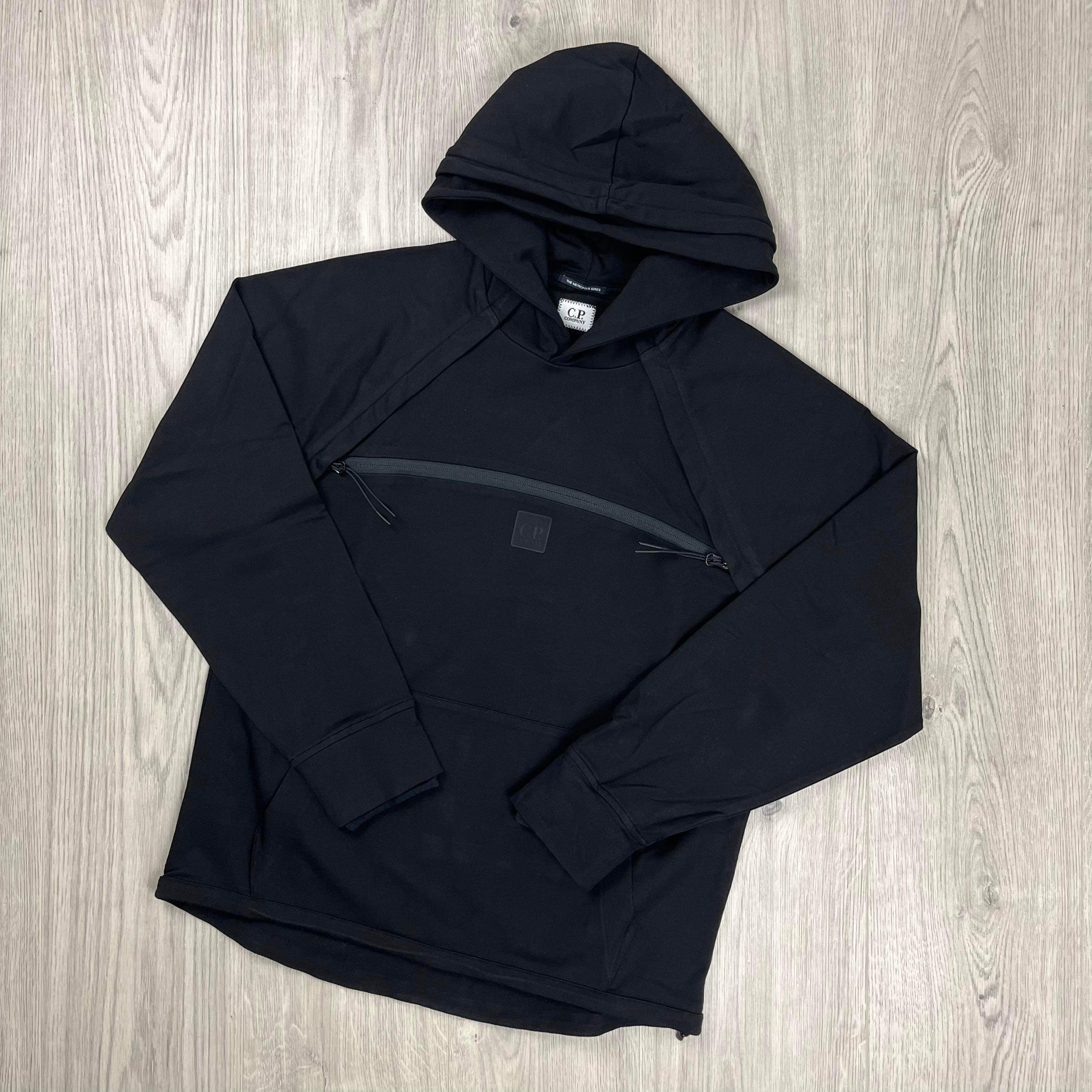 CP Company Metropolis Hoodie - Black