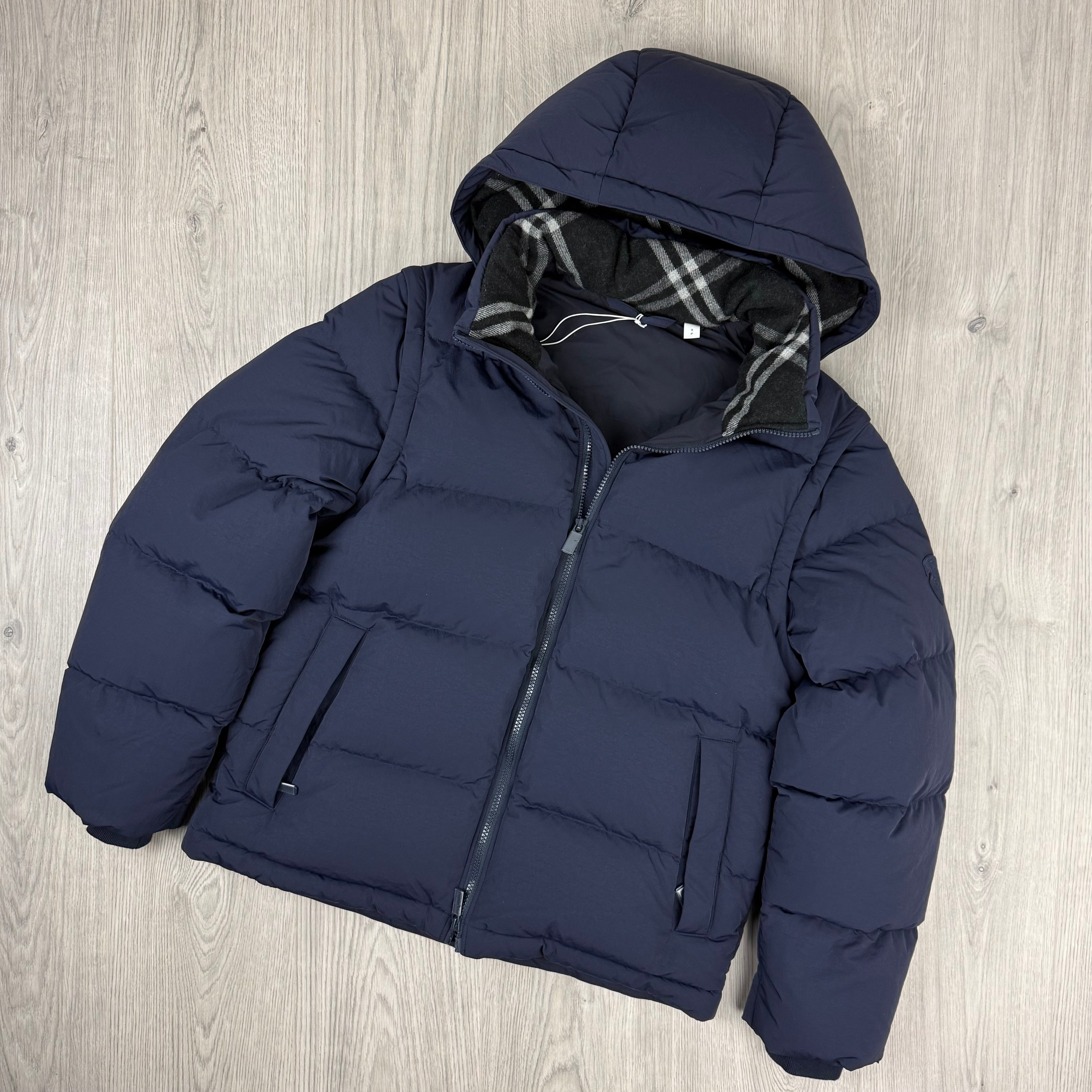 Burberry Detachable Jacket - Navy
