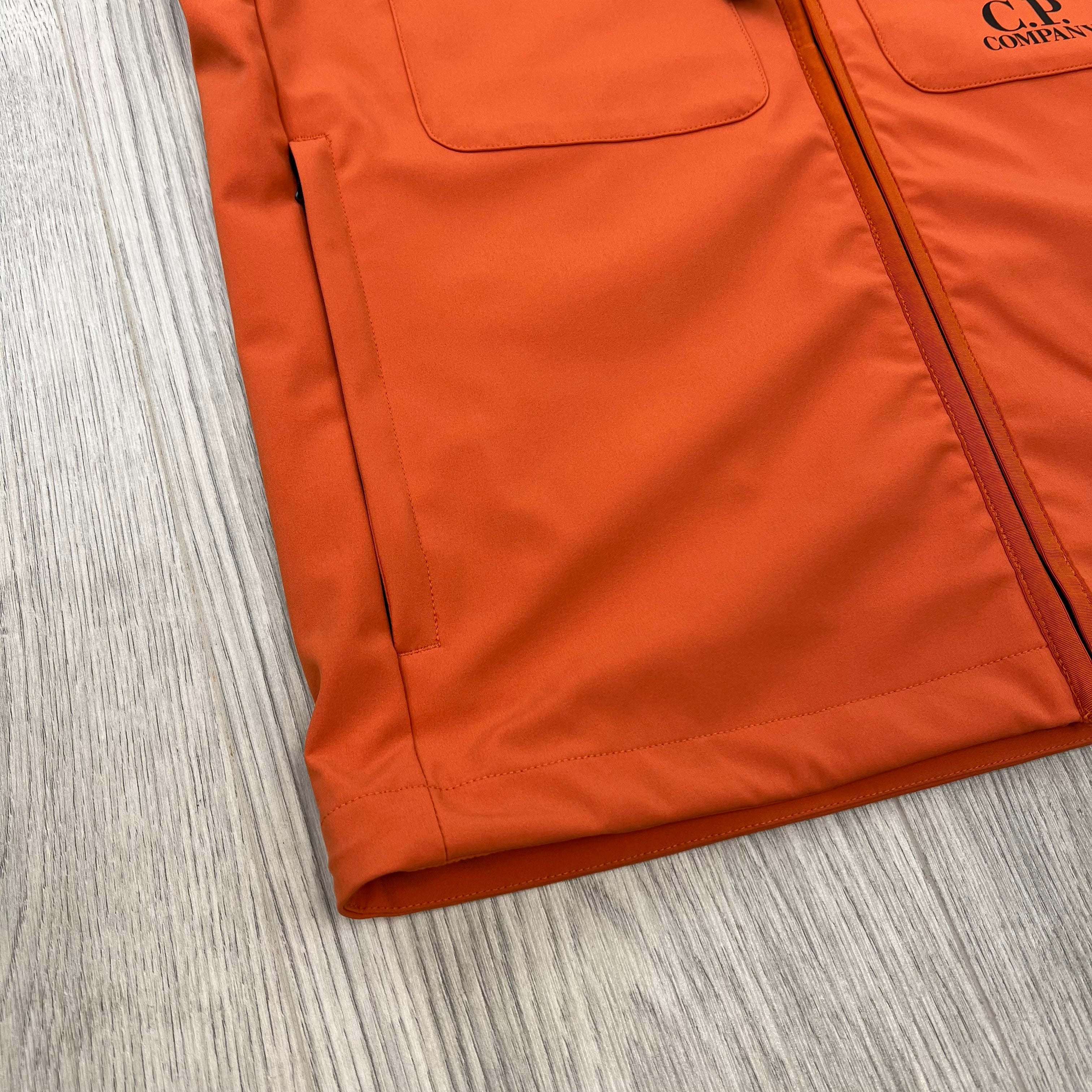 CP Company Junior Shell-R Gilet - Pumpkin