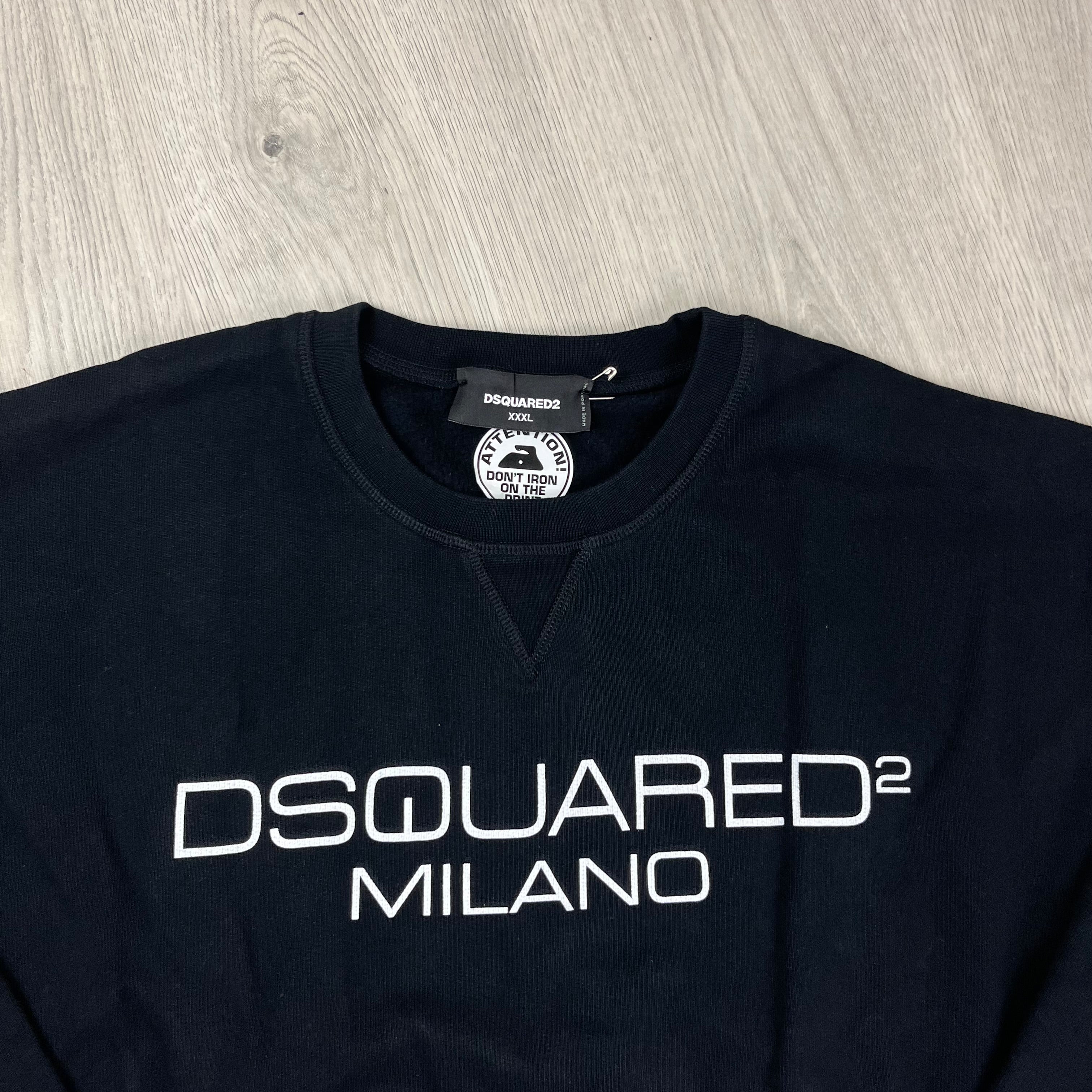 DSQUARED2 Milano Sweatshirt - Black