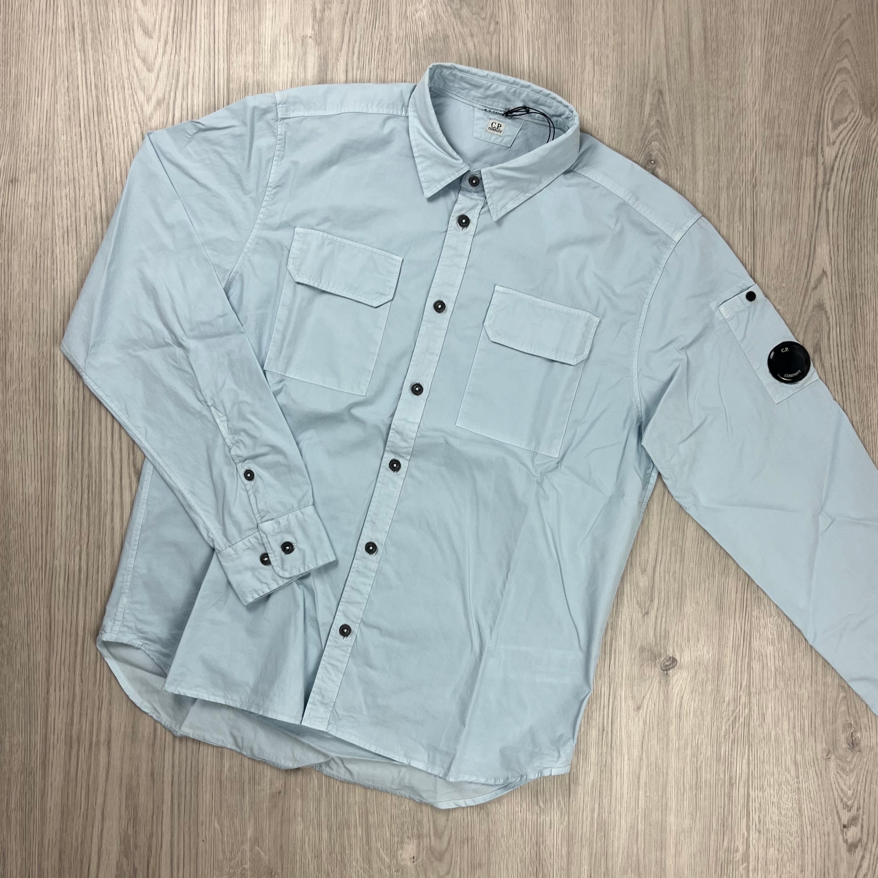 CP Company Button Overshirt - Starlight