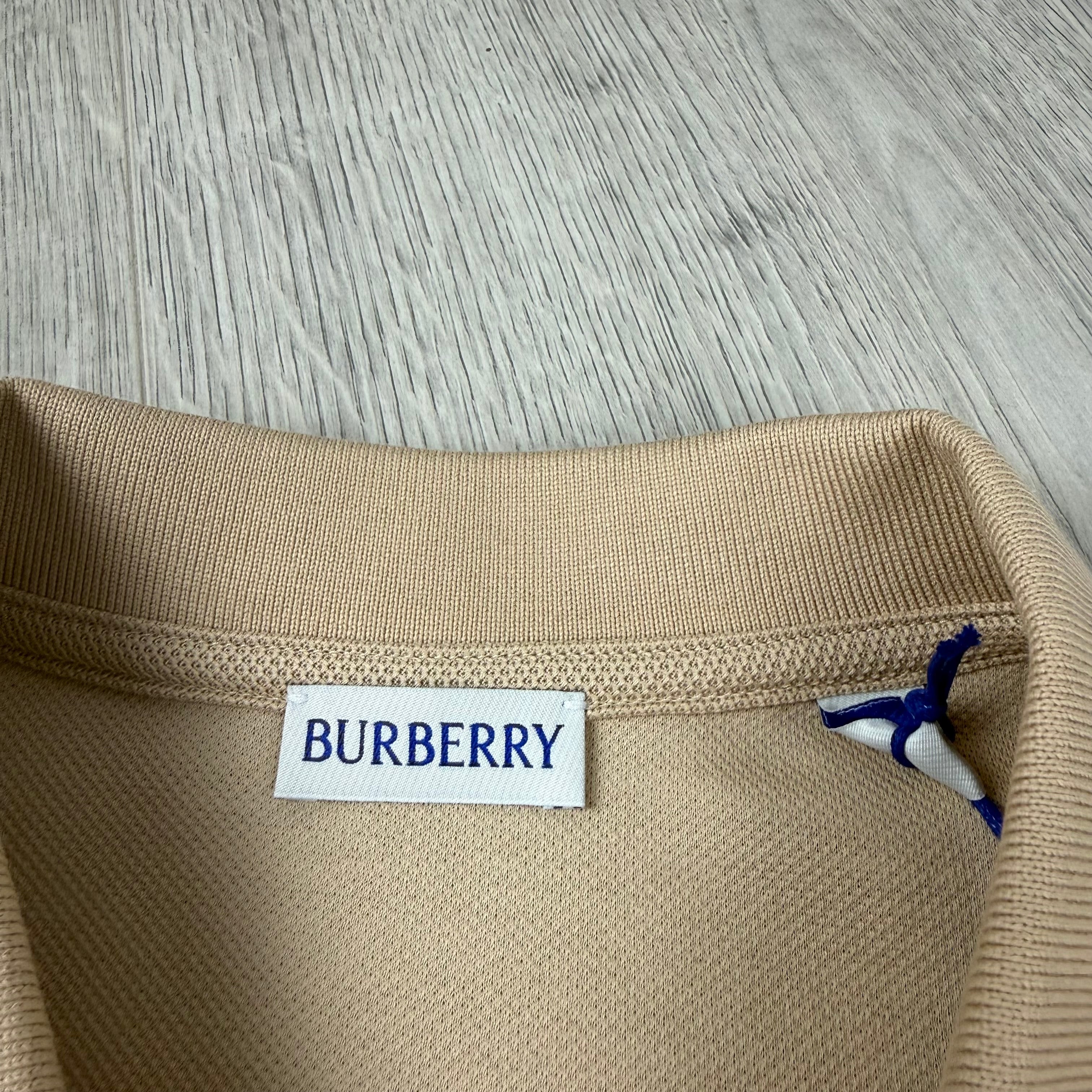 Burberry 'Hartford' Polo Shirt - Soft Fawn