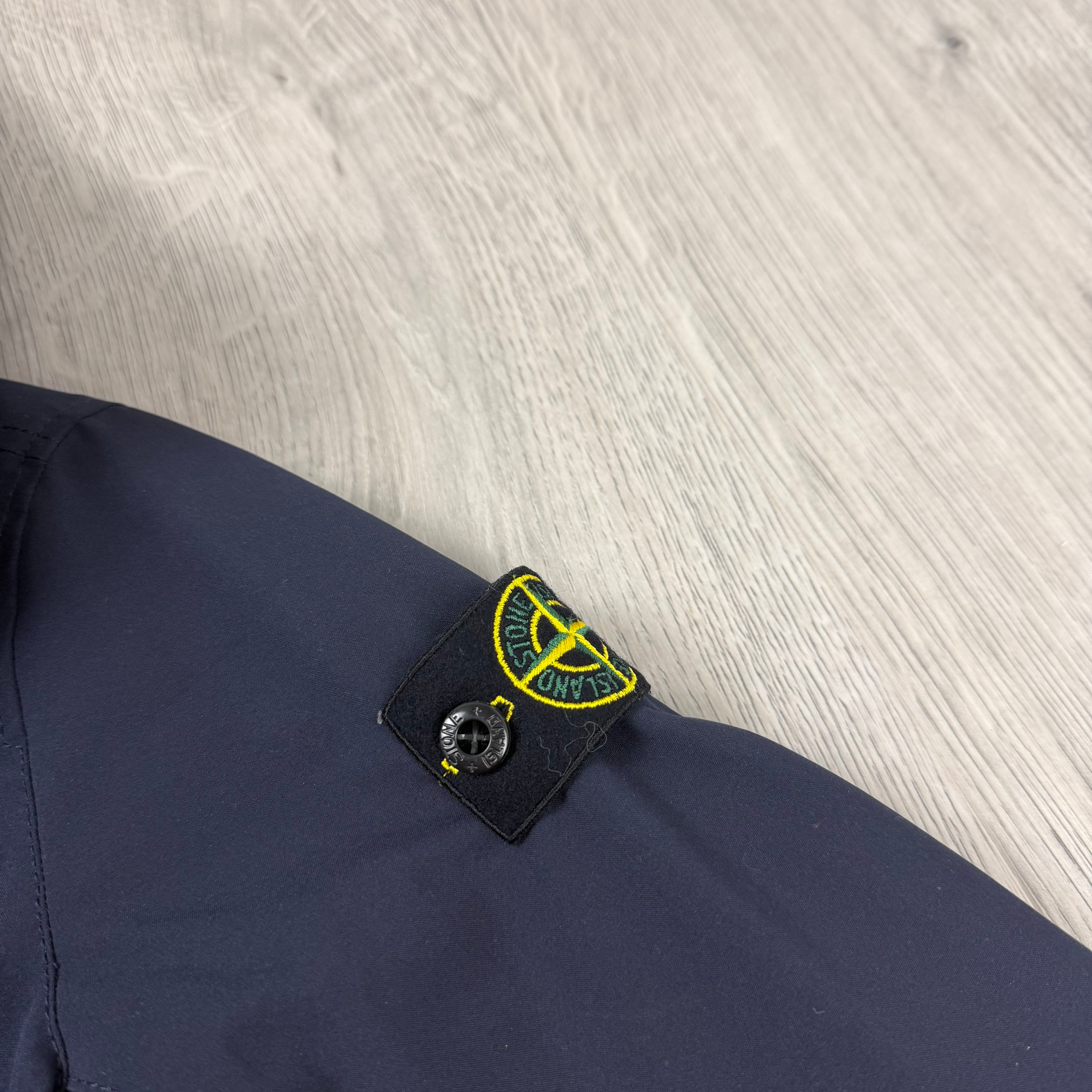 Stone Island Junior Shell Jacket - Navy
