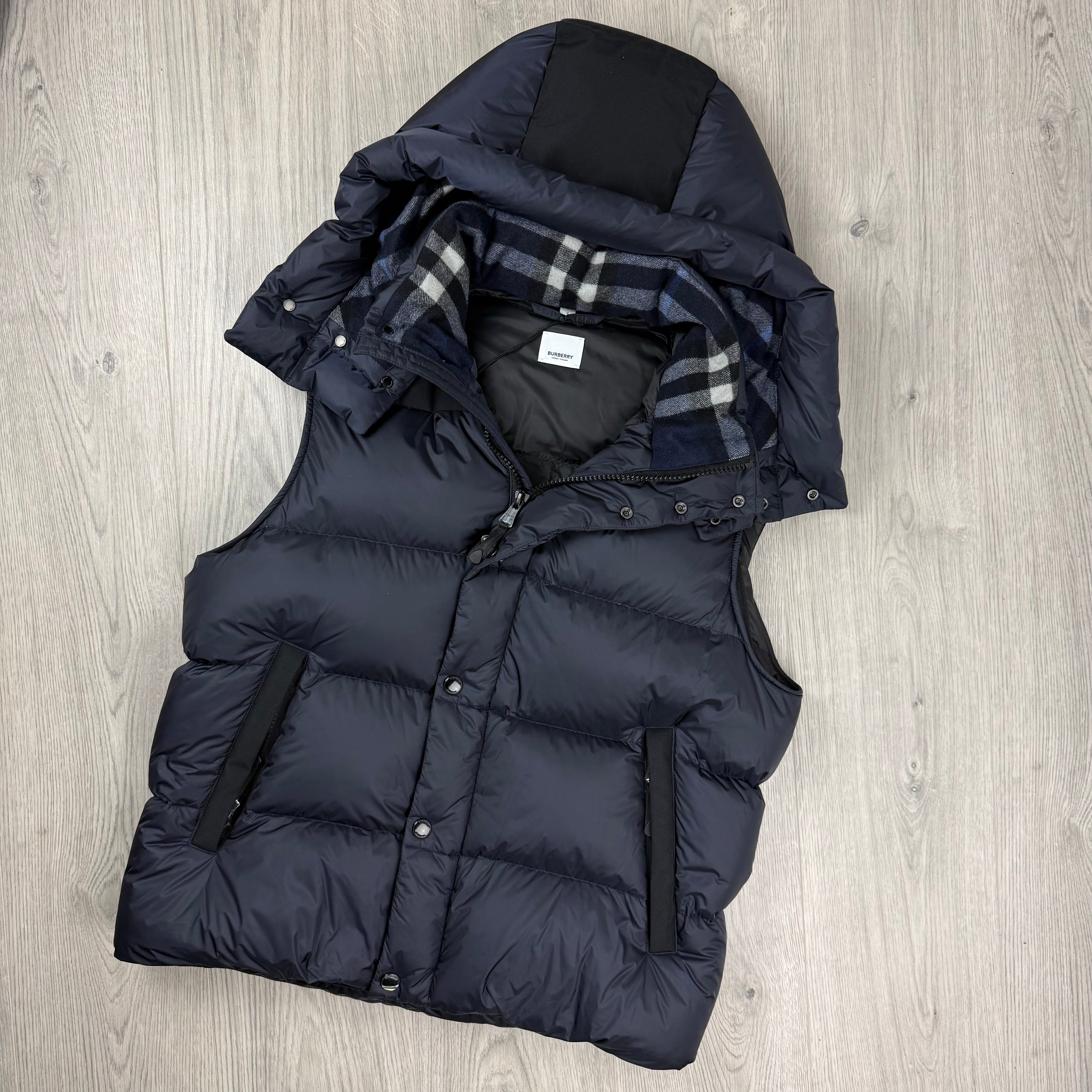 Burberry Detachable 'Leeds' Jacket - Navy