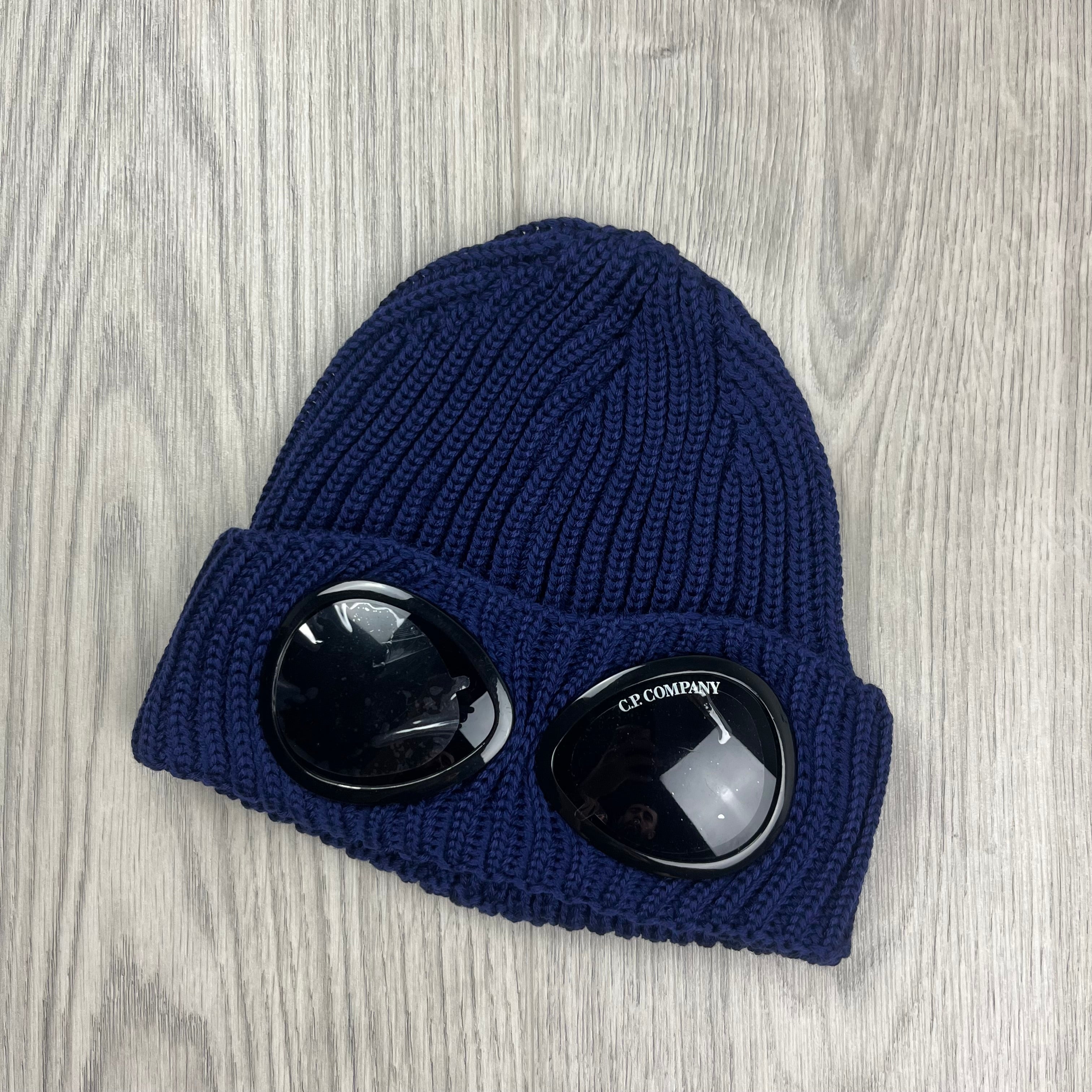 CP Company Goggle Beanie - Estate Blue