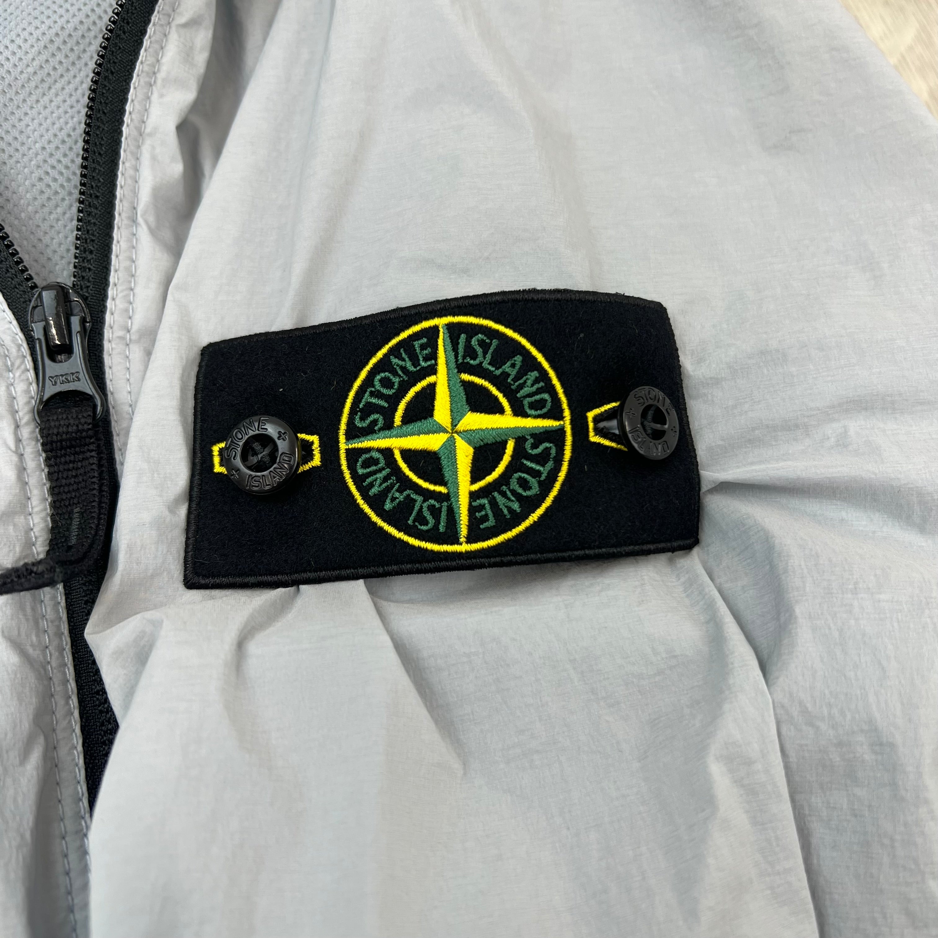 Stone Island Nylon Jacket - Ash Grey