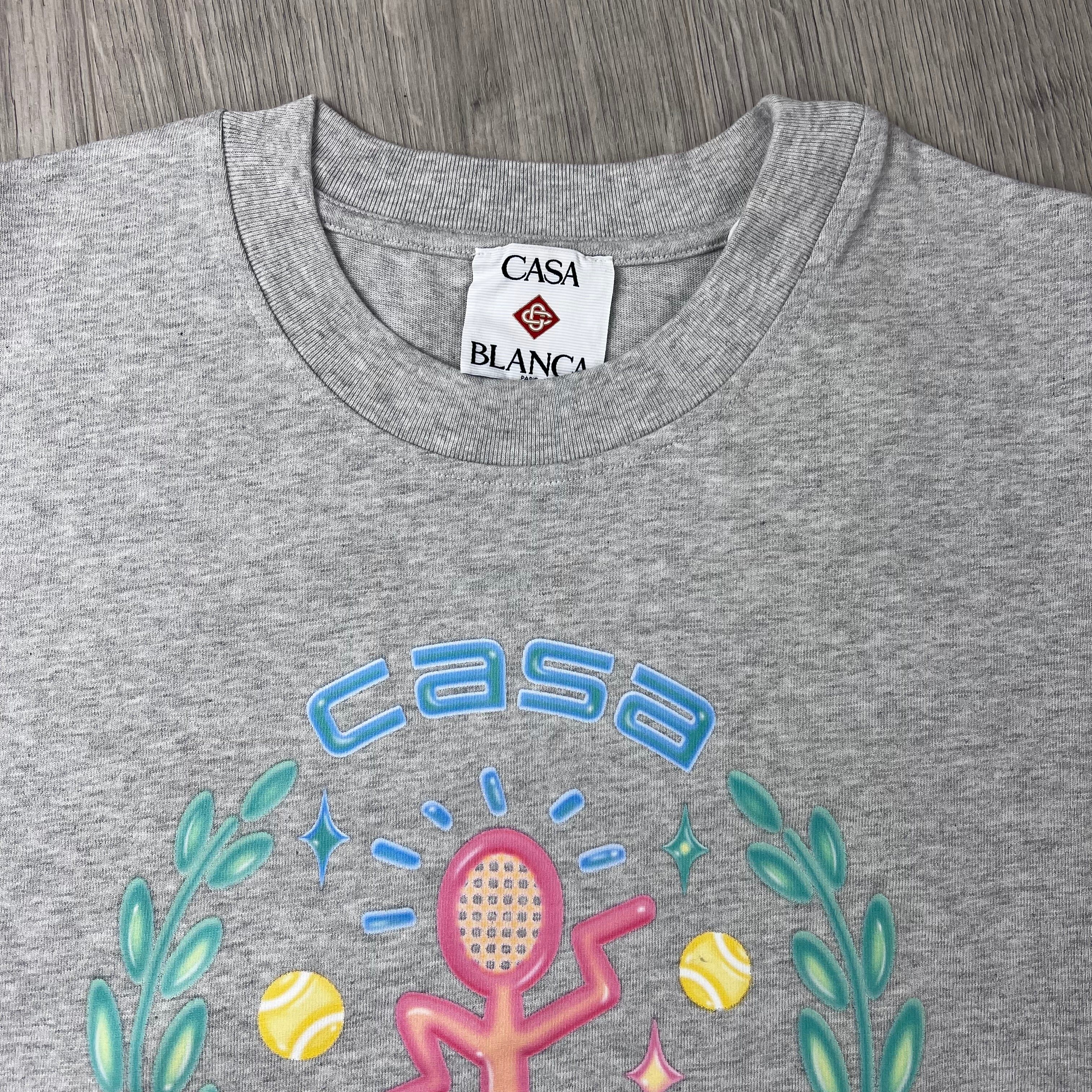 Casablanca 'Dance Joy' T-Shirt - Grey