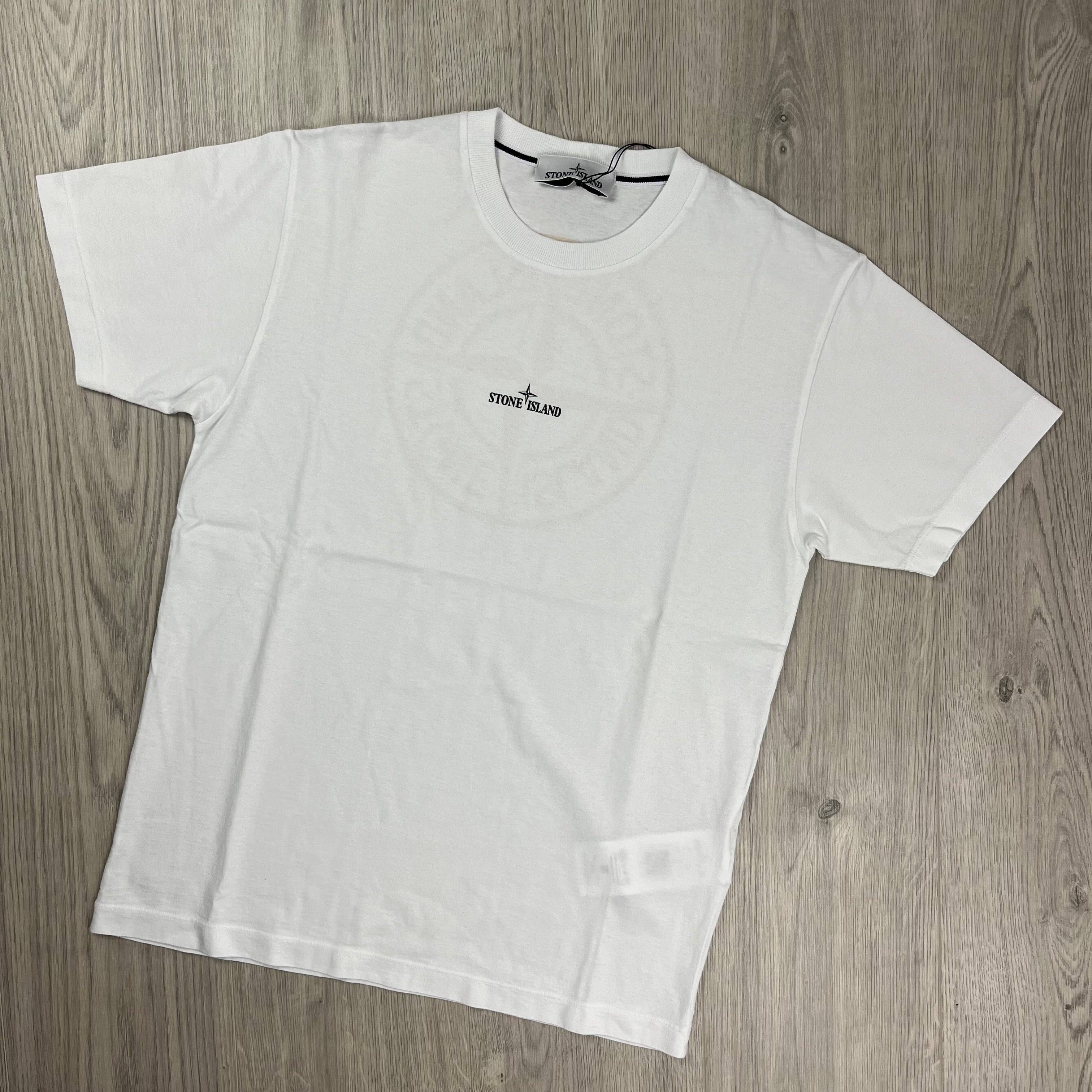 Stone Island Printed T-Shirt - White