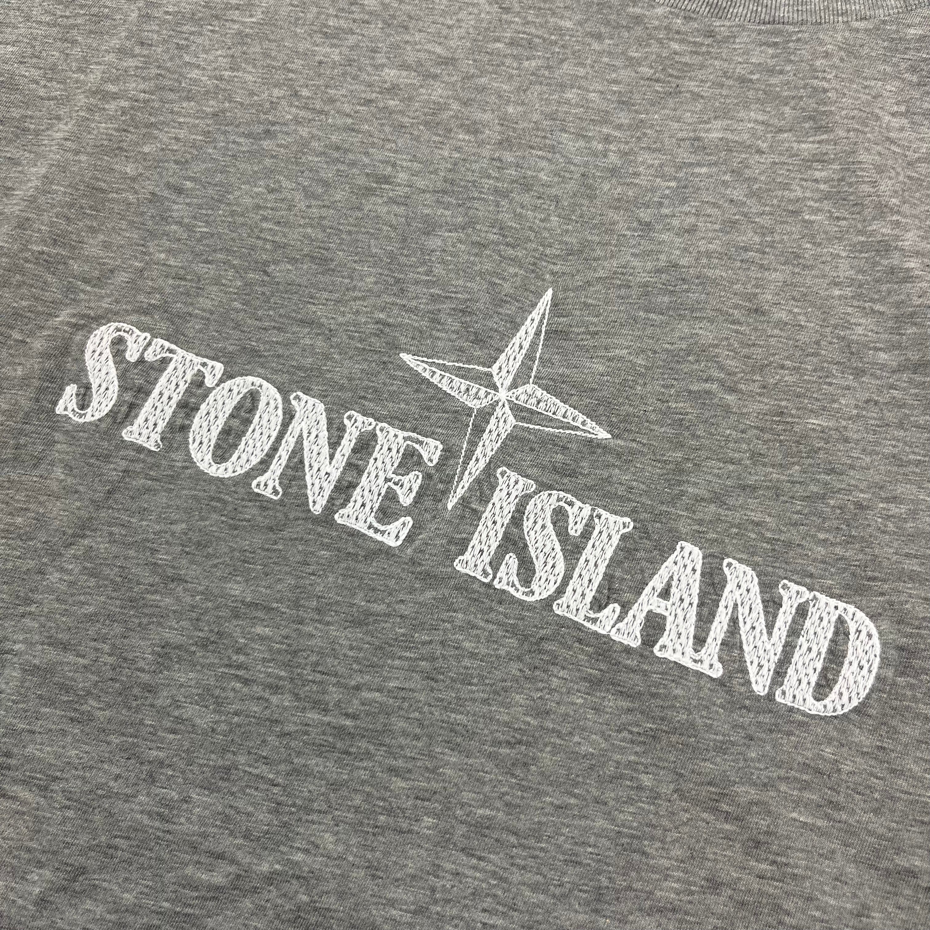 Stone Island Stitch T-Shirt - Grey