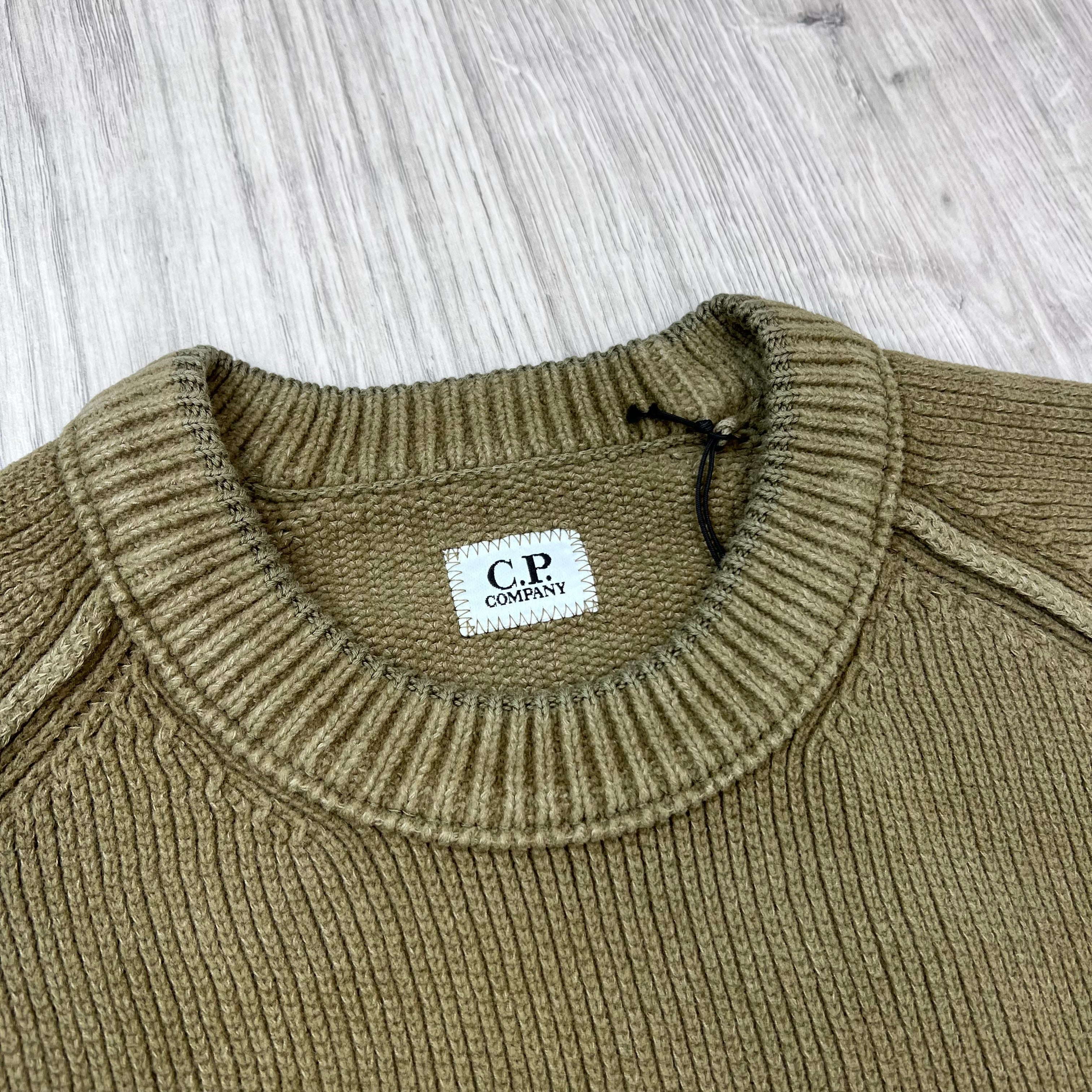 CP Company Chenille Sweatshirt - Ermine