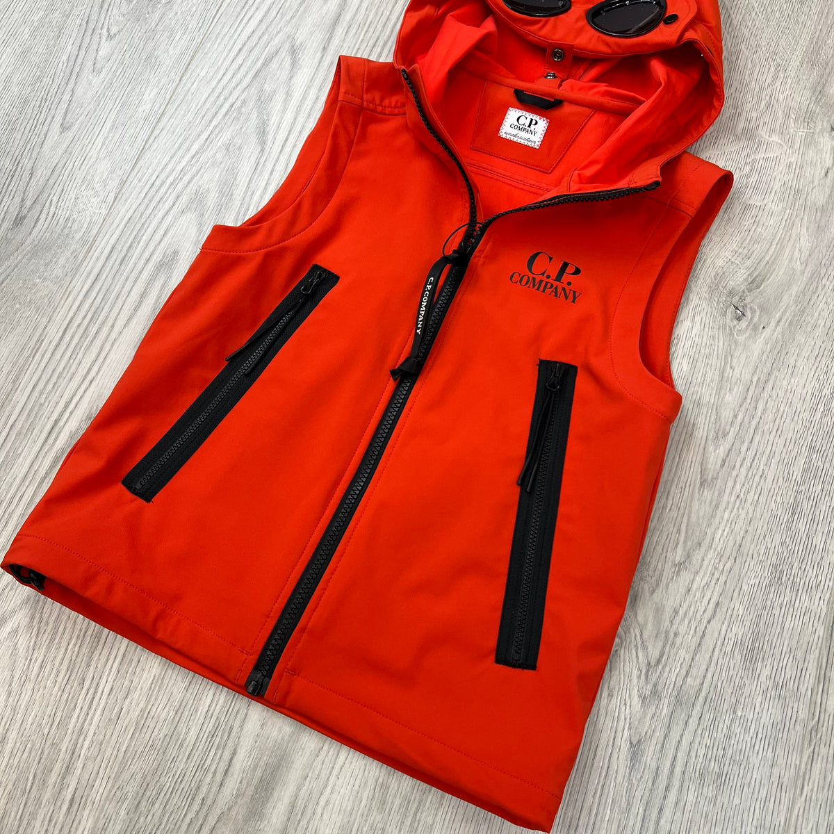 CP Company Junior Shell-R Gilet - Red