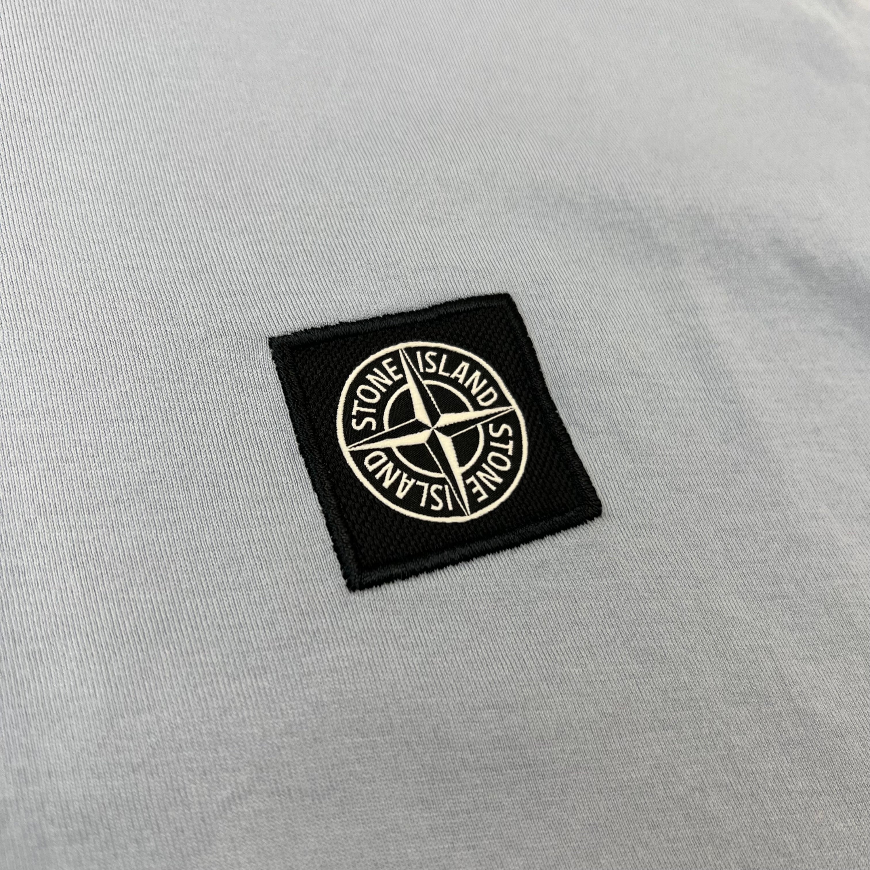 Stone Island Patch T-Shirt - Ash Grey