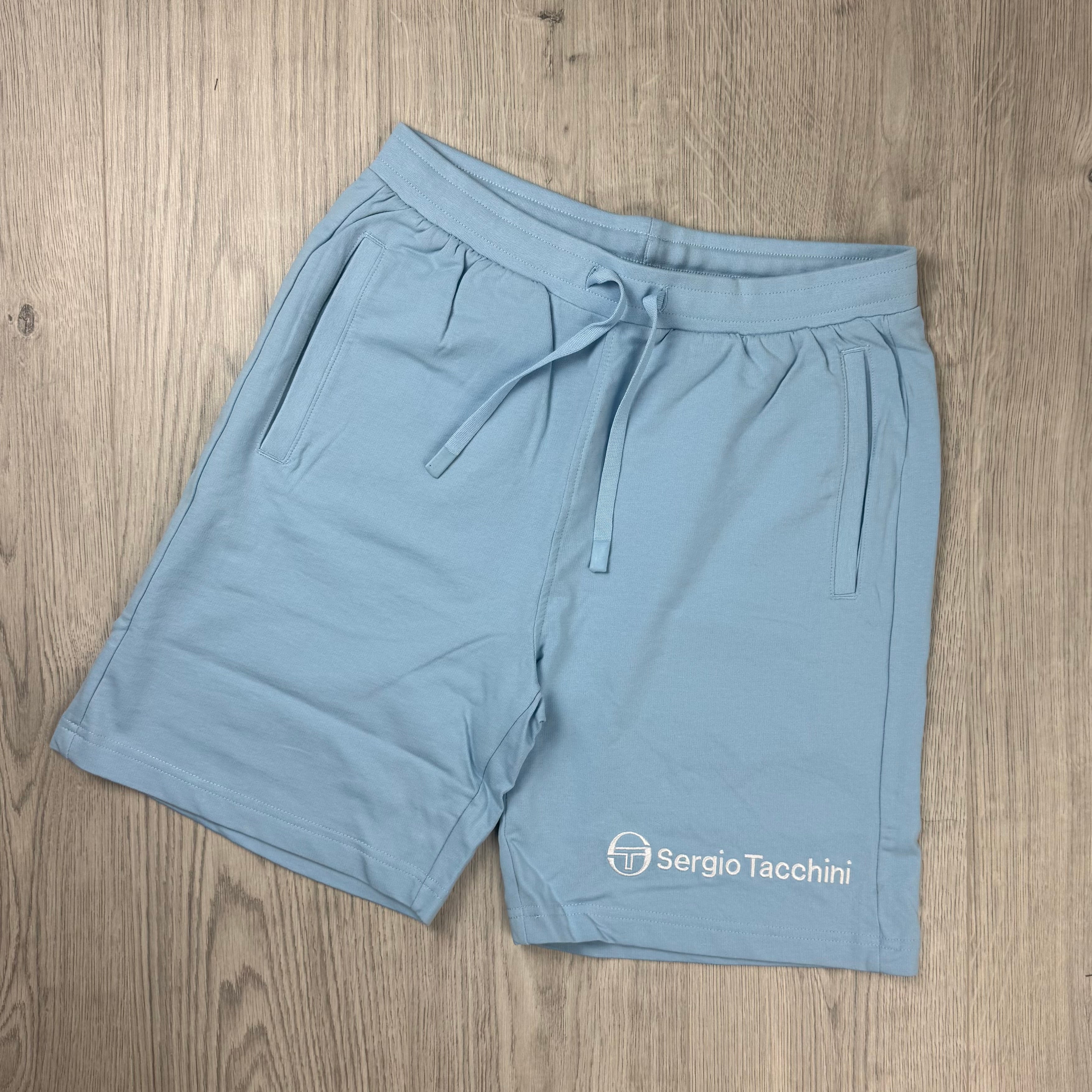 Sergio Tacchini 'Asis' Jersey Shorts - Bluebell