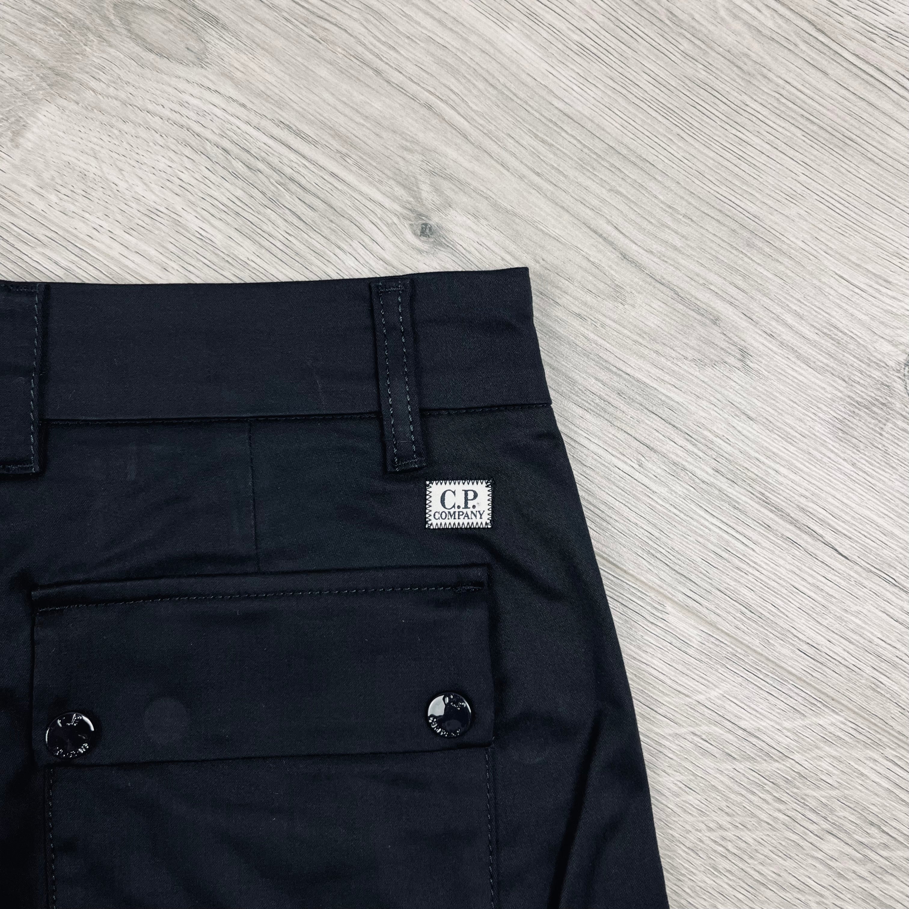 CP Company Metropolis Cargo Trousers- Black