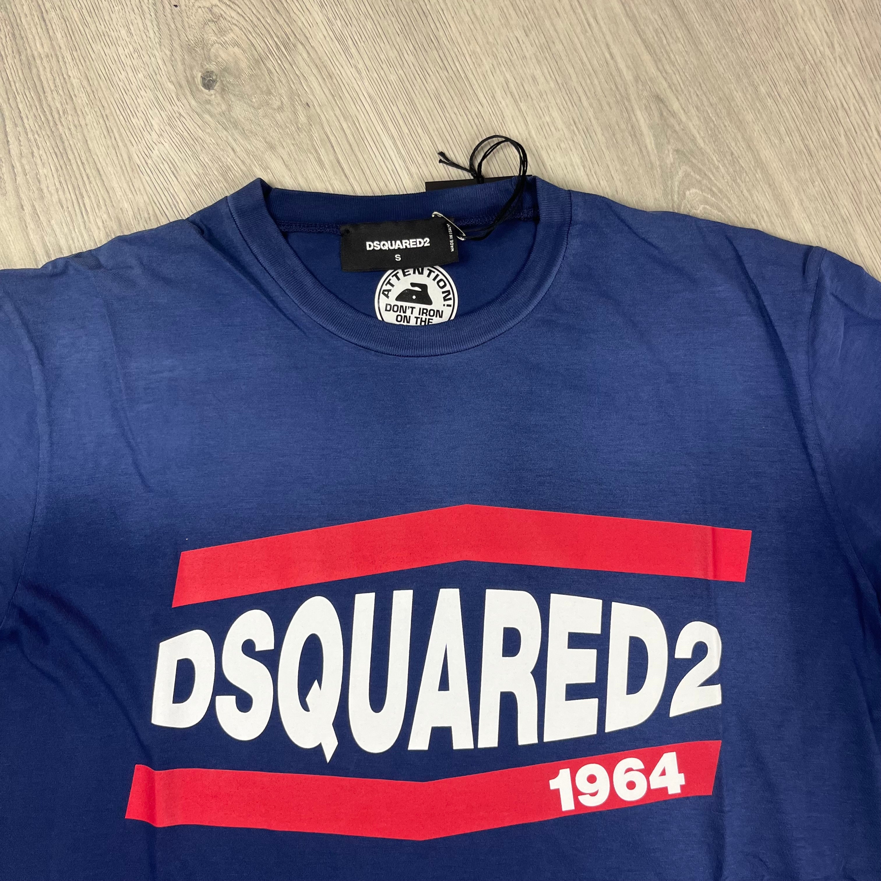 DSQUARED2 Printed T-Shirt - Blue