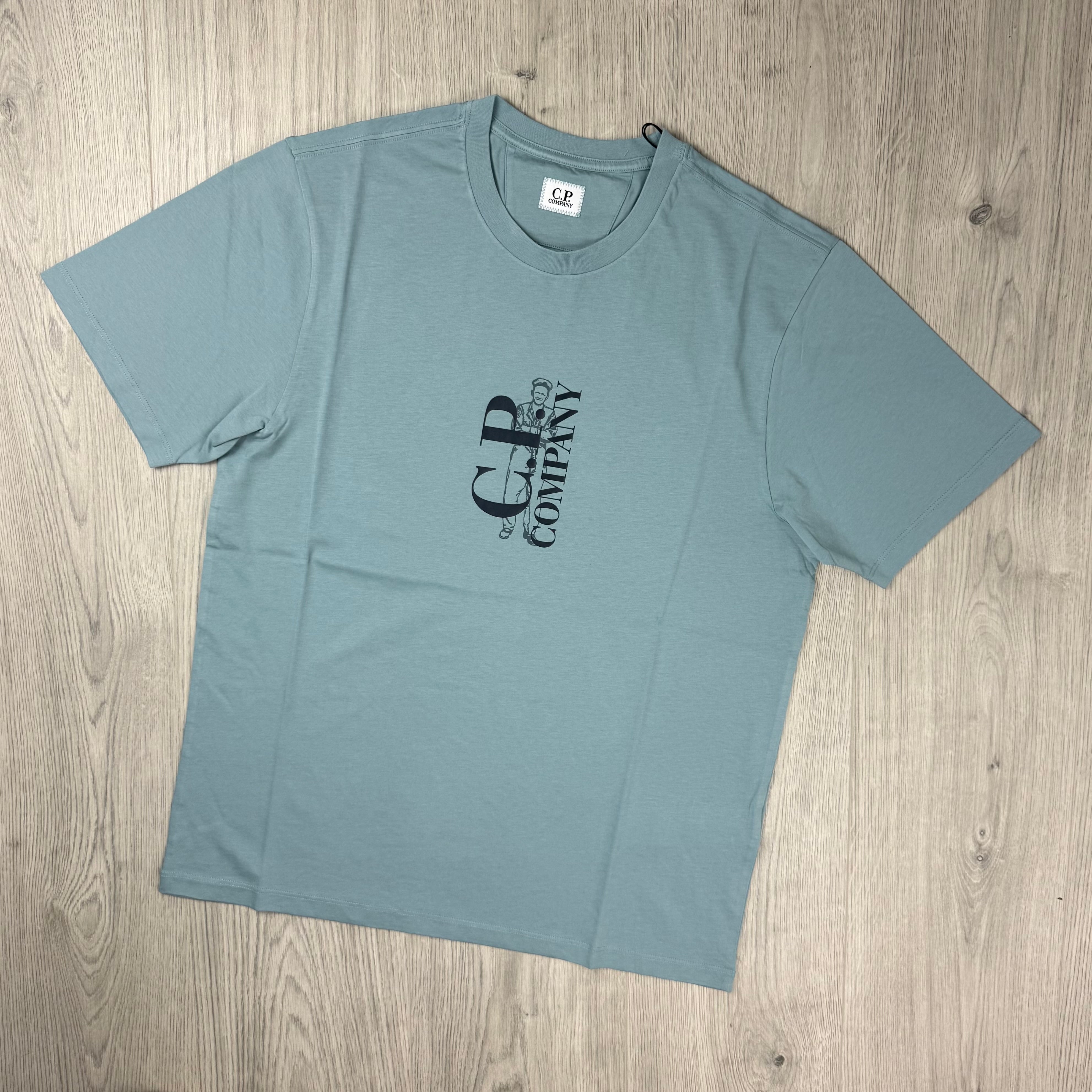 CP Company Sailor T-Shirt - Silver Blue