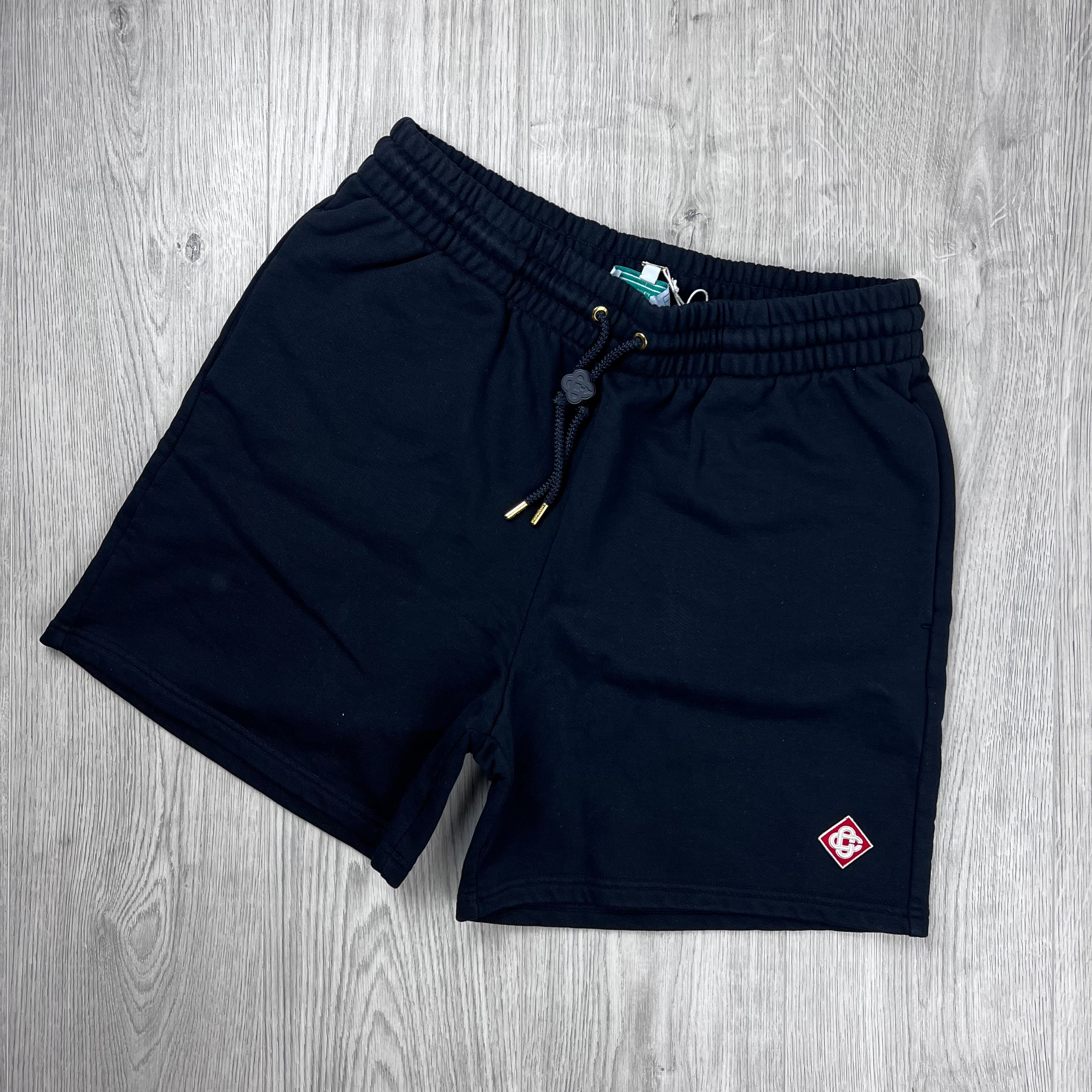 Casablanca 'Diamond Logo' Jersey Shorts - Black