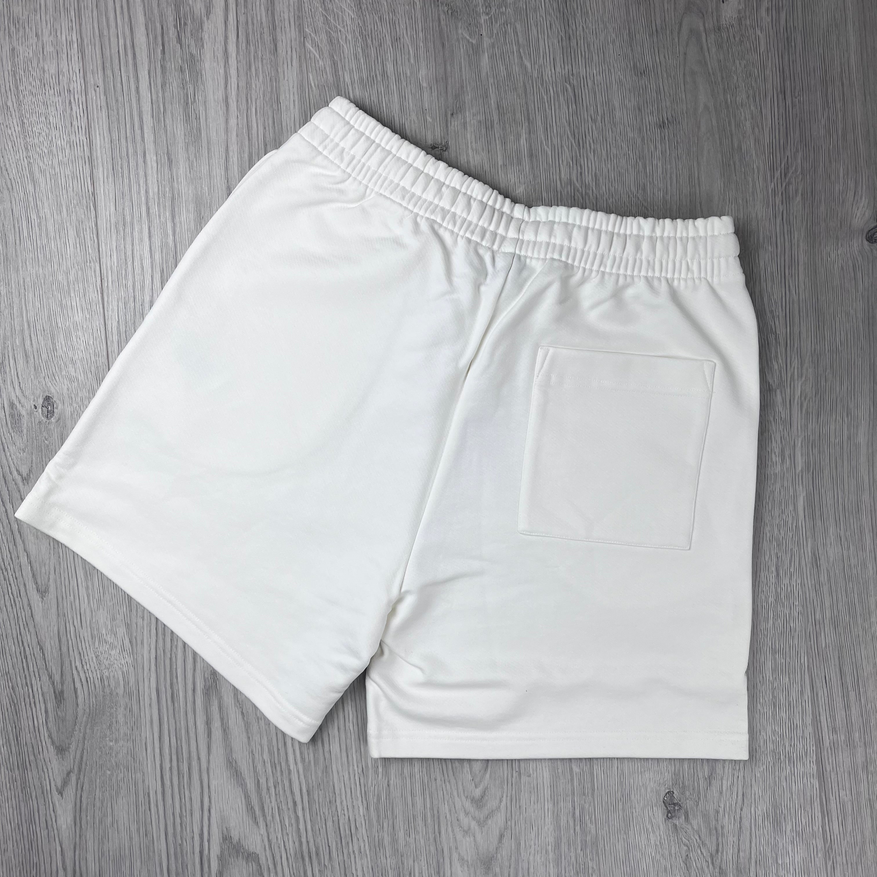 Casablanca 'Smiley' Jersey Shorts - White
