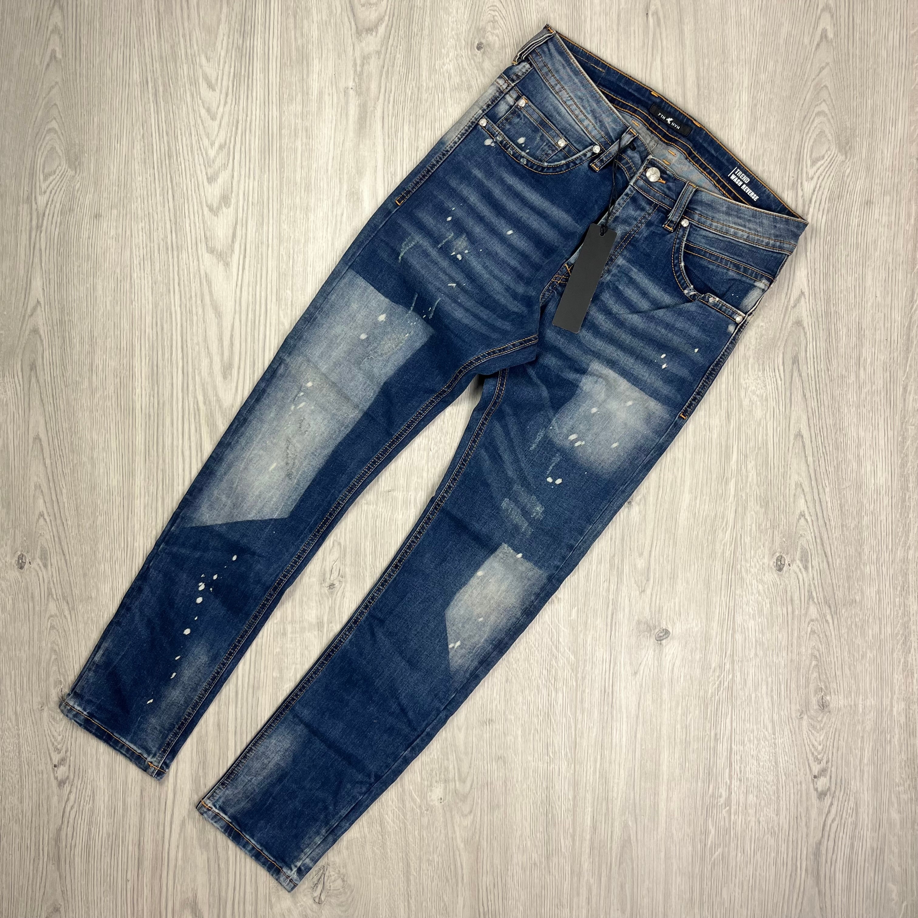 7TH HVN Slim Jeans - Blue