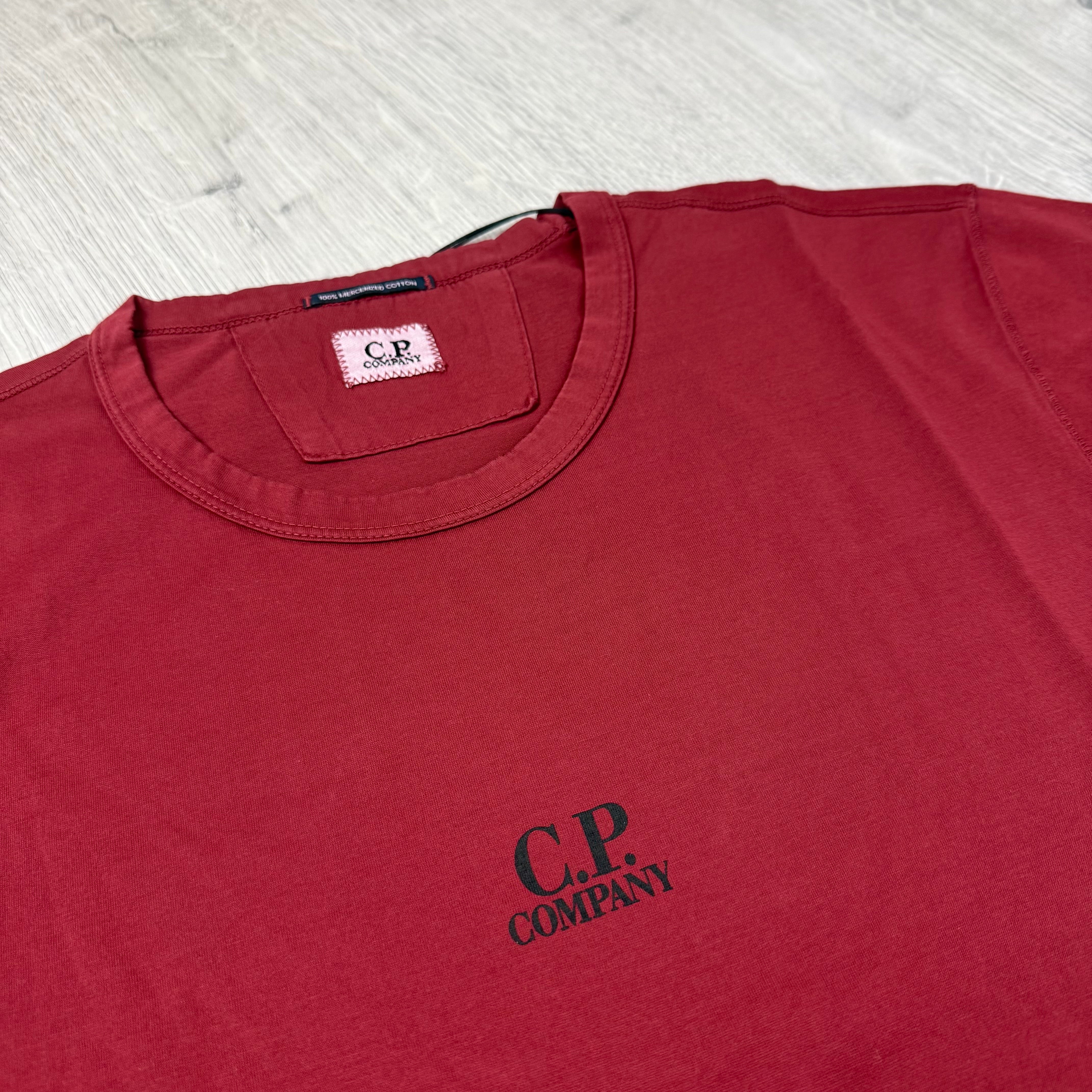 CP Company Patch T-Shirt - Henna