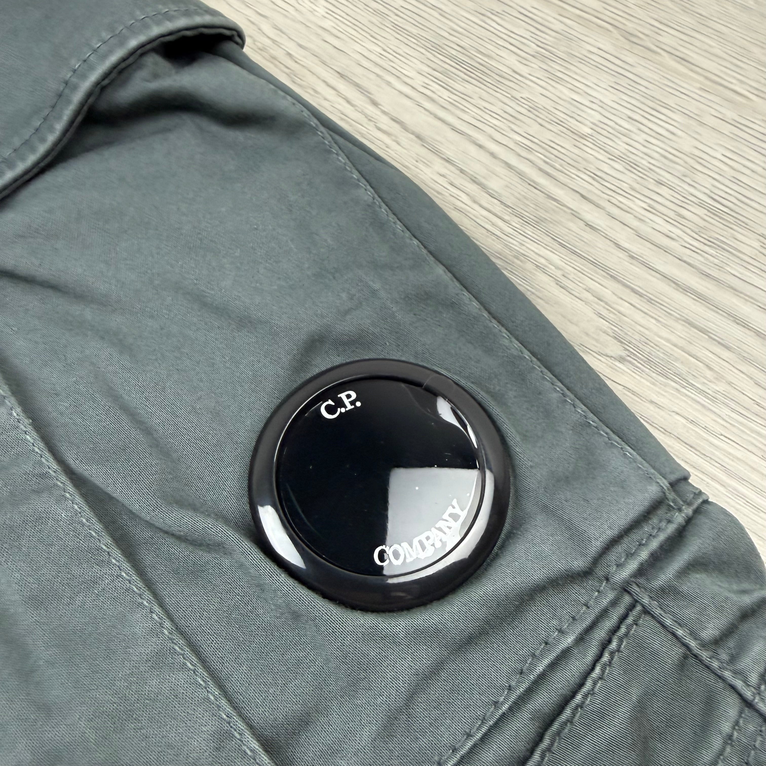 CP Company Cargo Shorts - Gunmetal