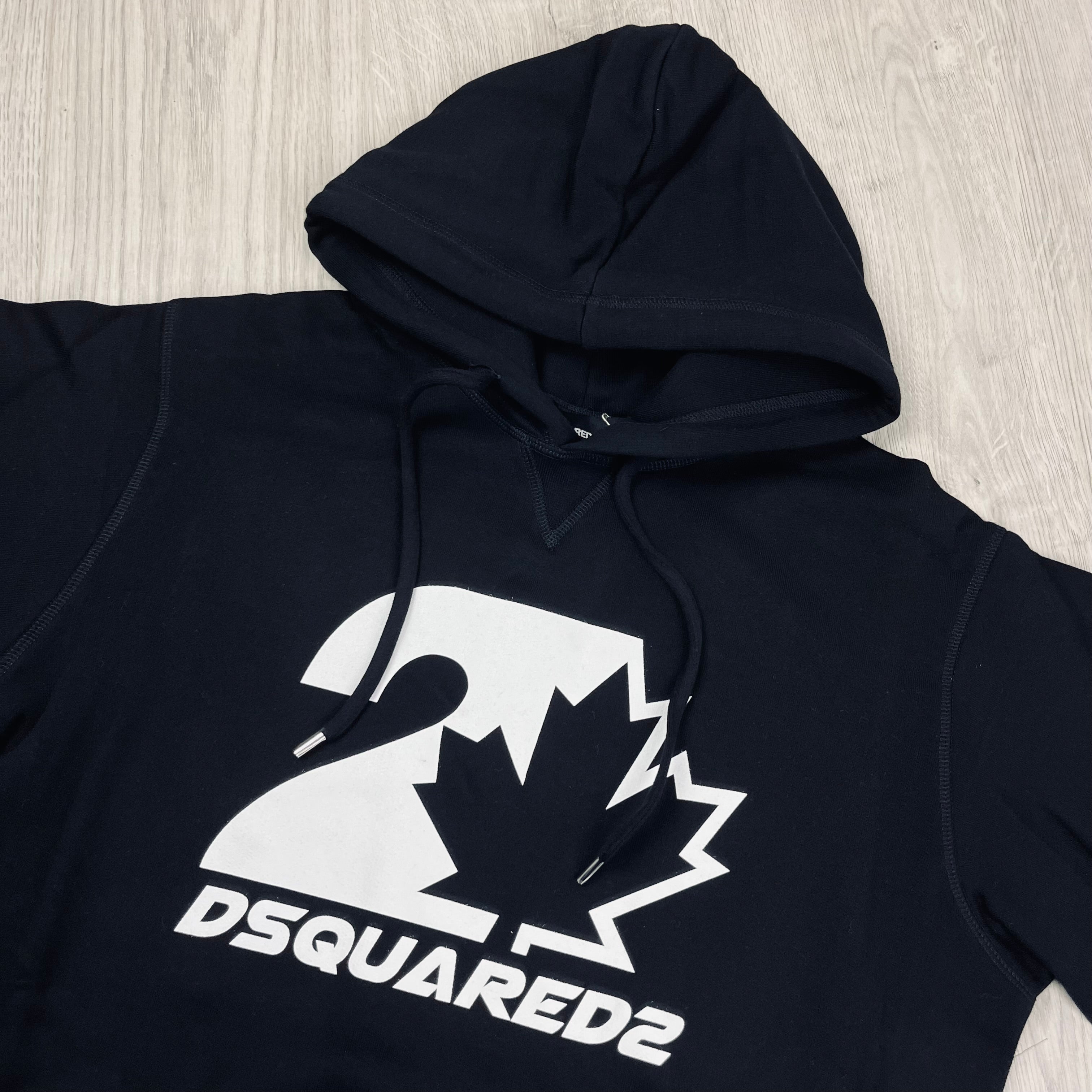 DSQUARED2 Maple Hoodie - Black