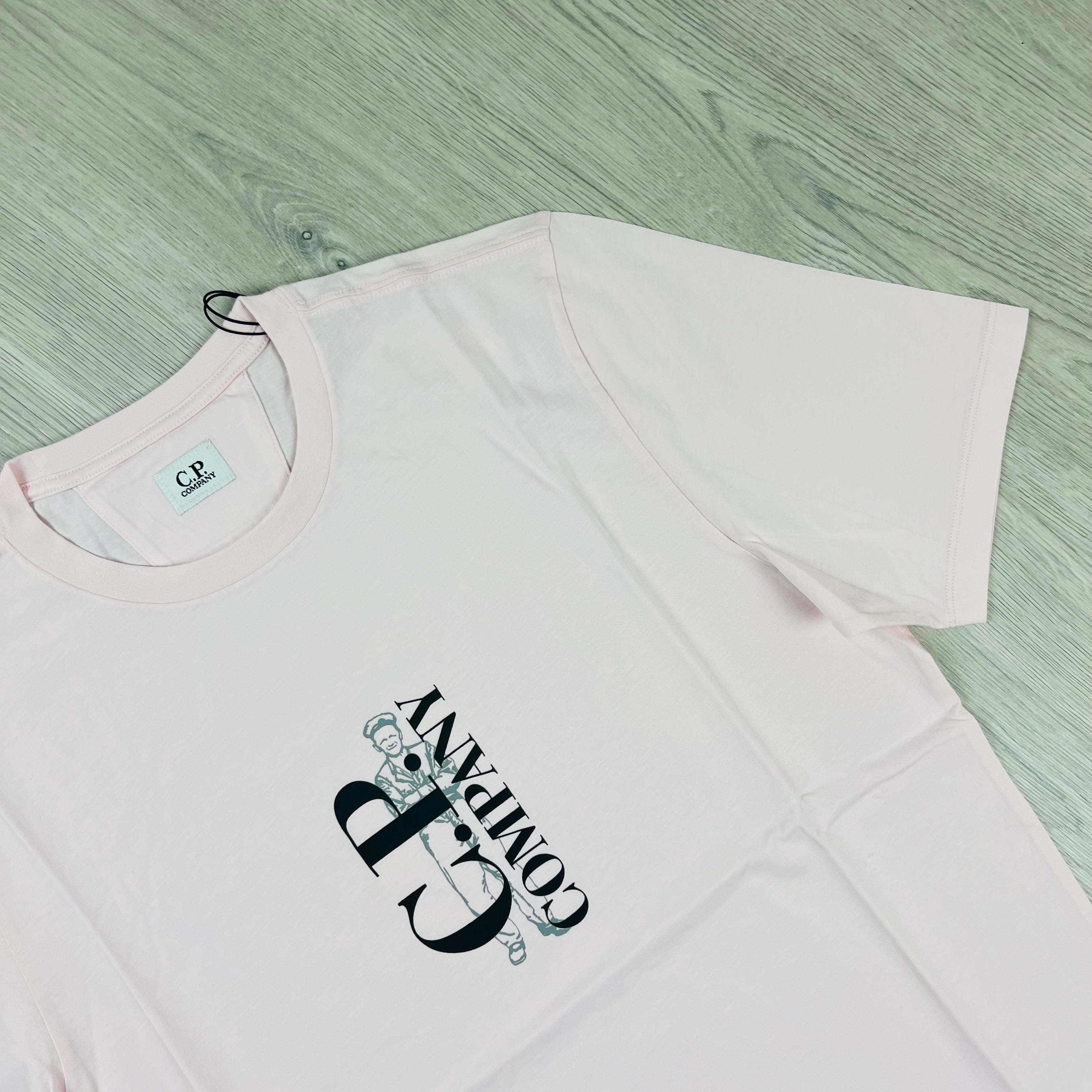 CP Company Sailor T-Shirt - Pink