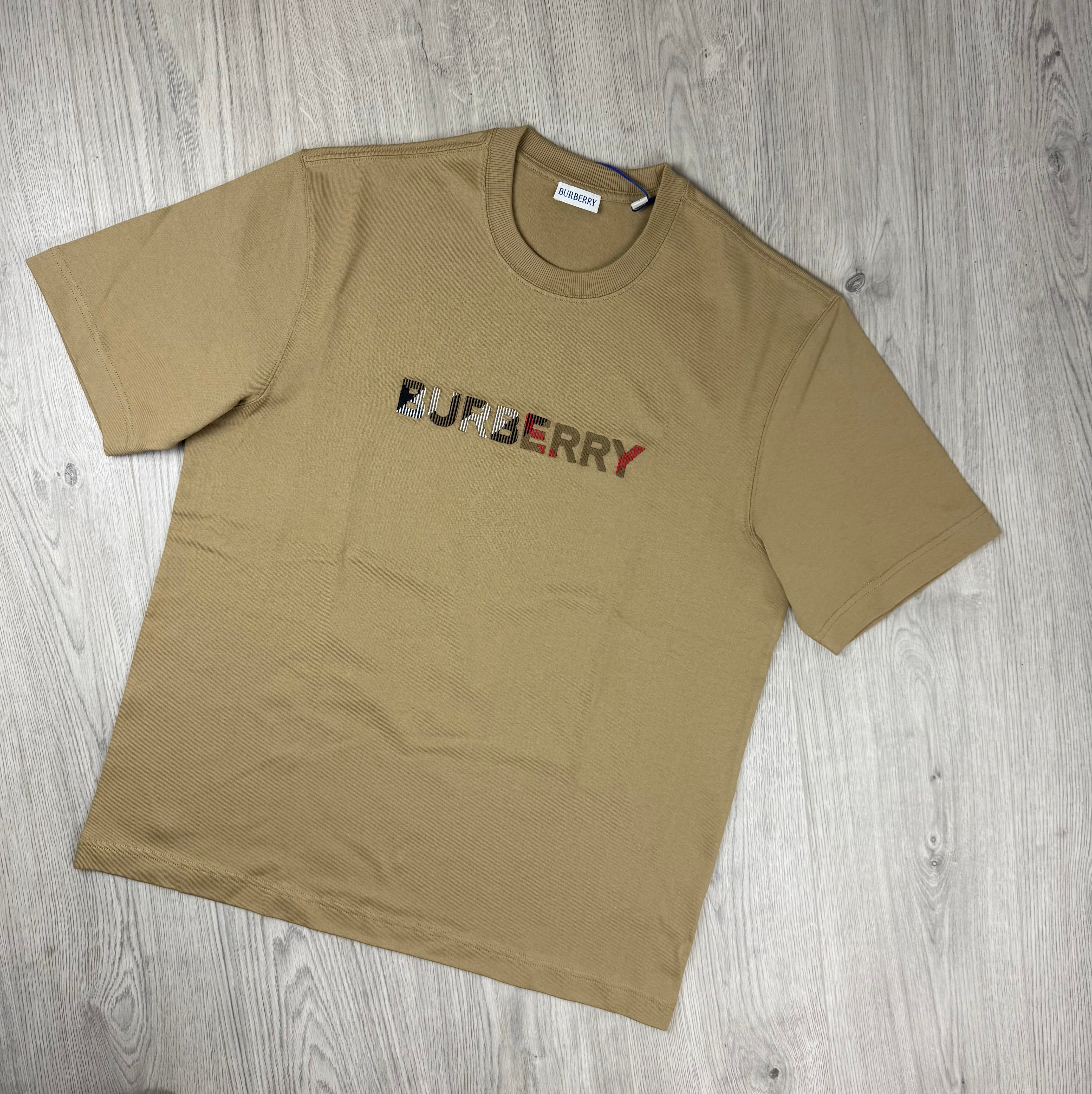 Burberry 'Ellison' T-Shirt - Camel