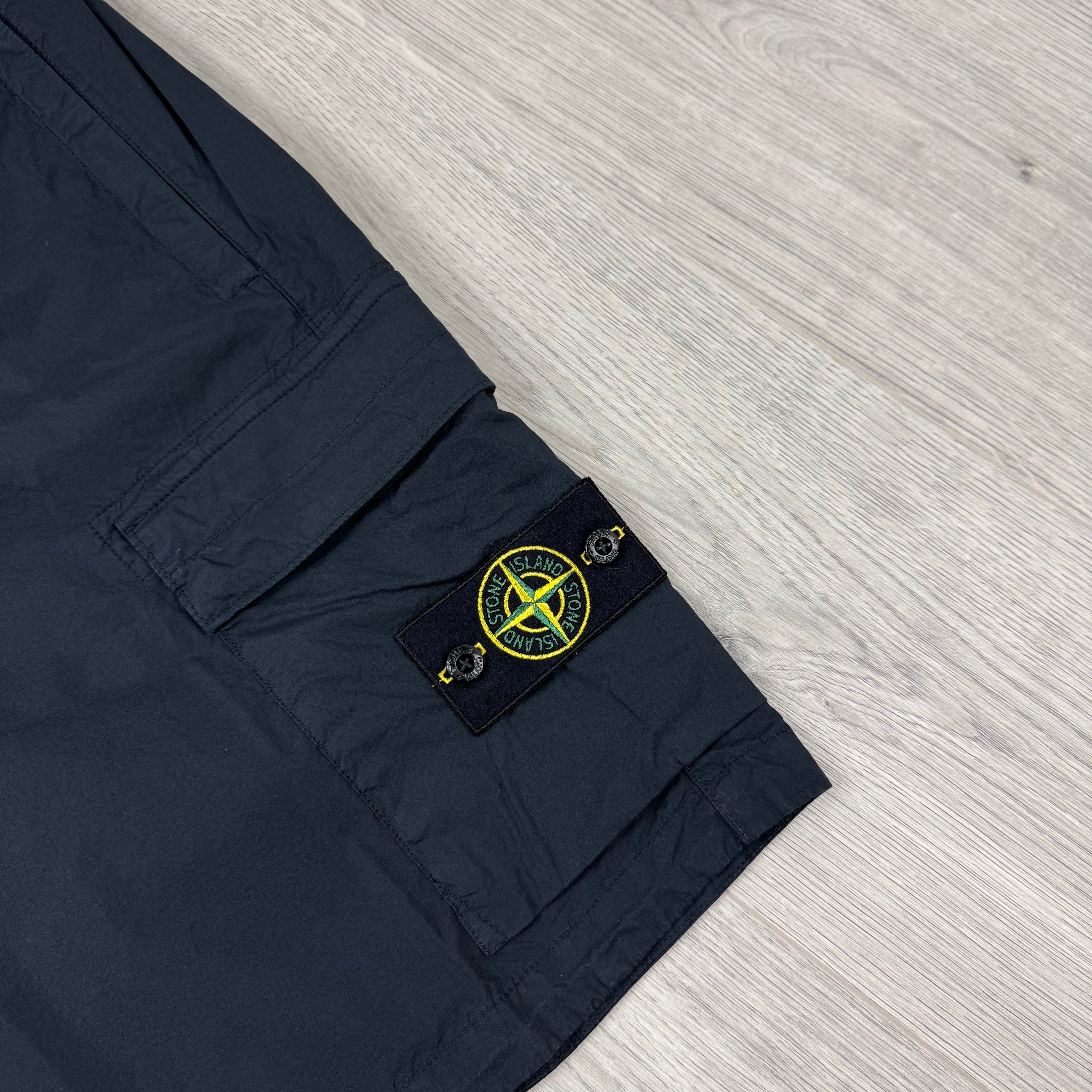Stone Island Cargo Shorts - Navy
