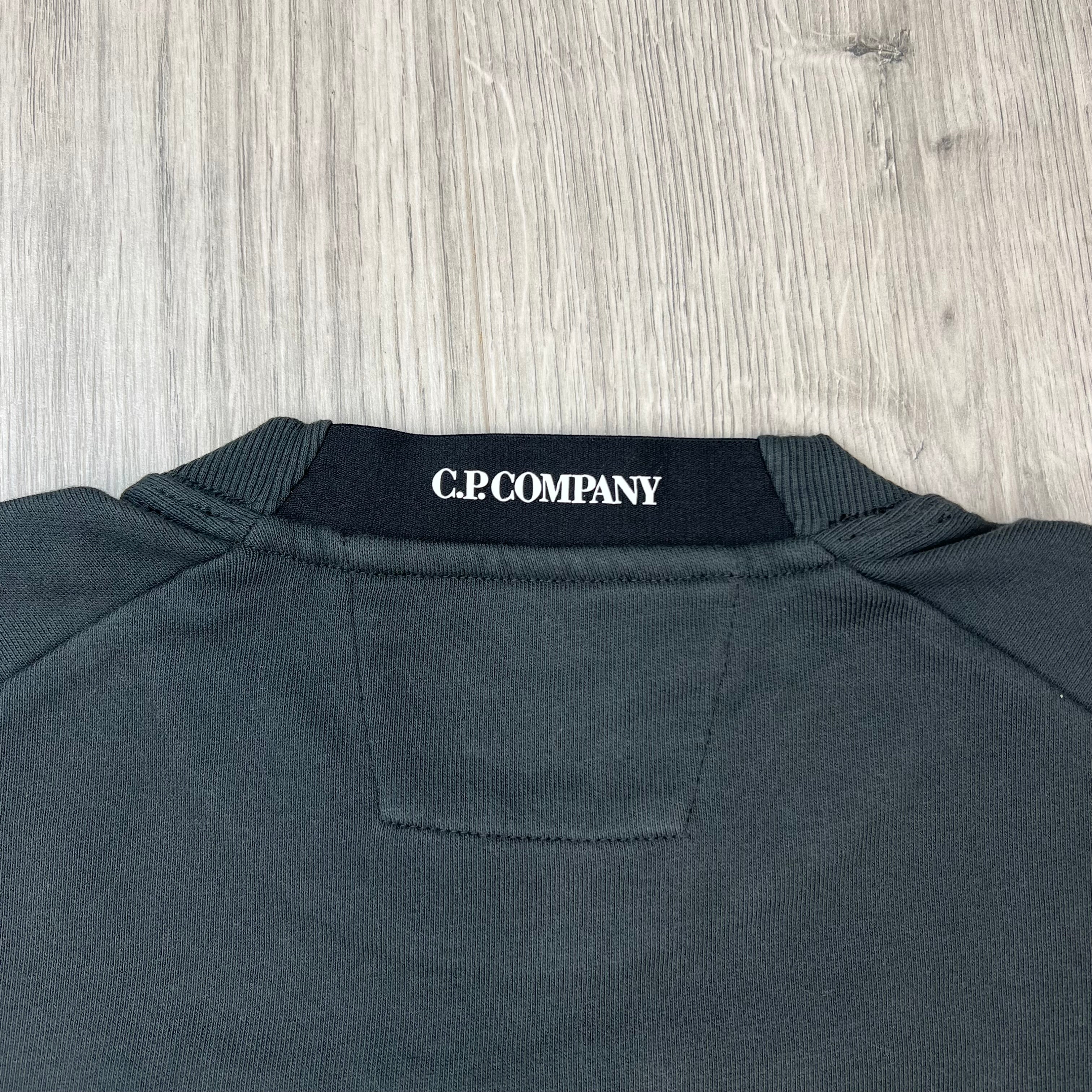 CP Company Raised Fleece Sweatshirt - Raven