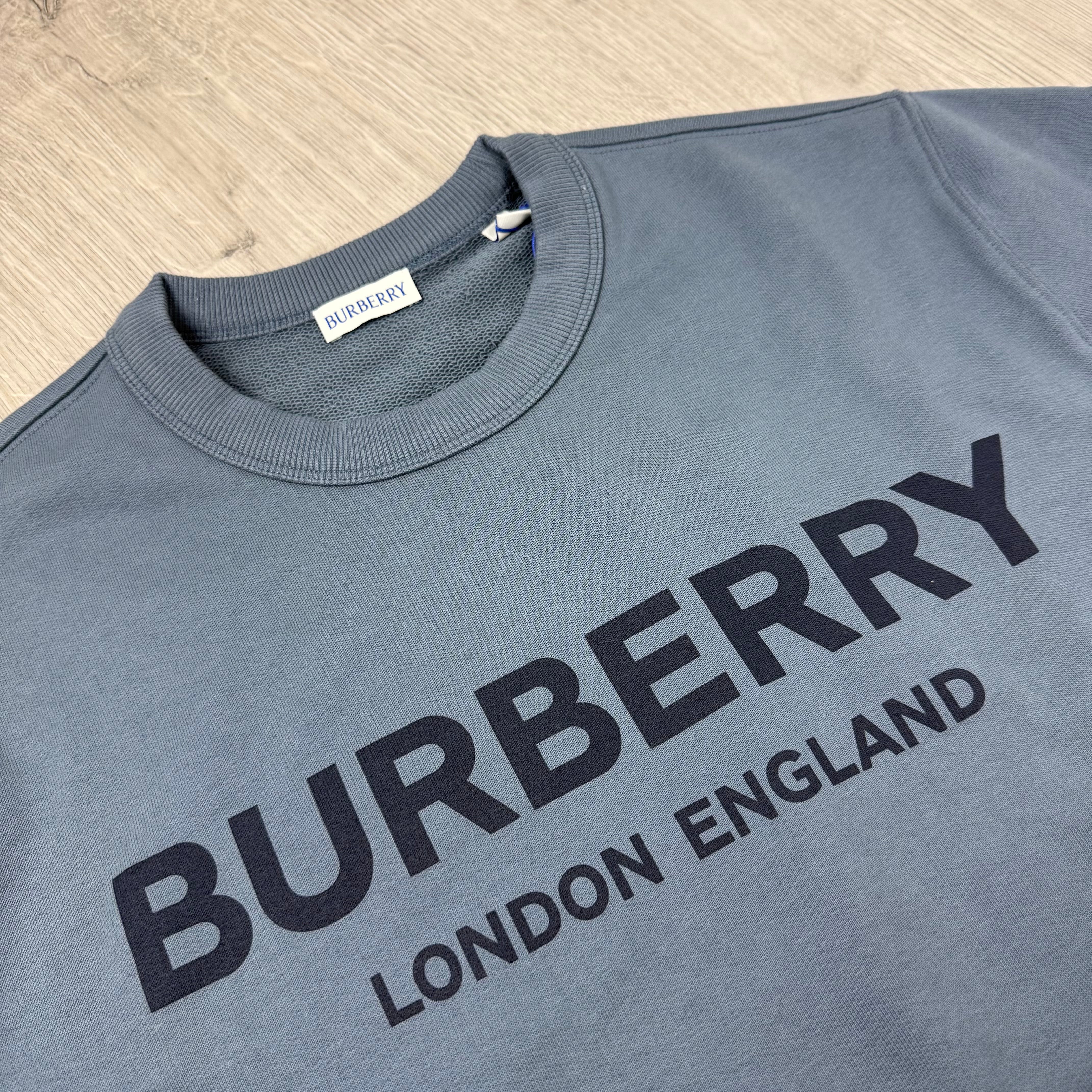 Burberry 'Fawson' Sweatshirt - Carbon Blue