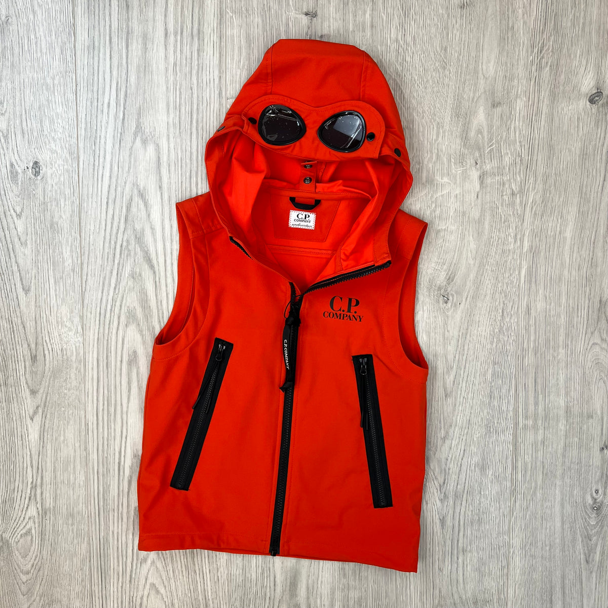 CP Company Junior Shell-R Gilet - Red