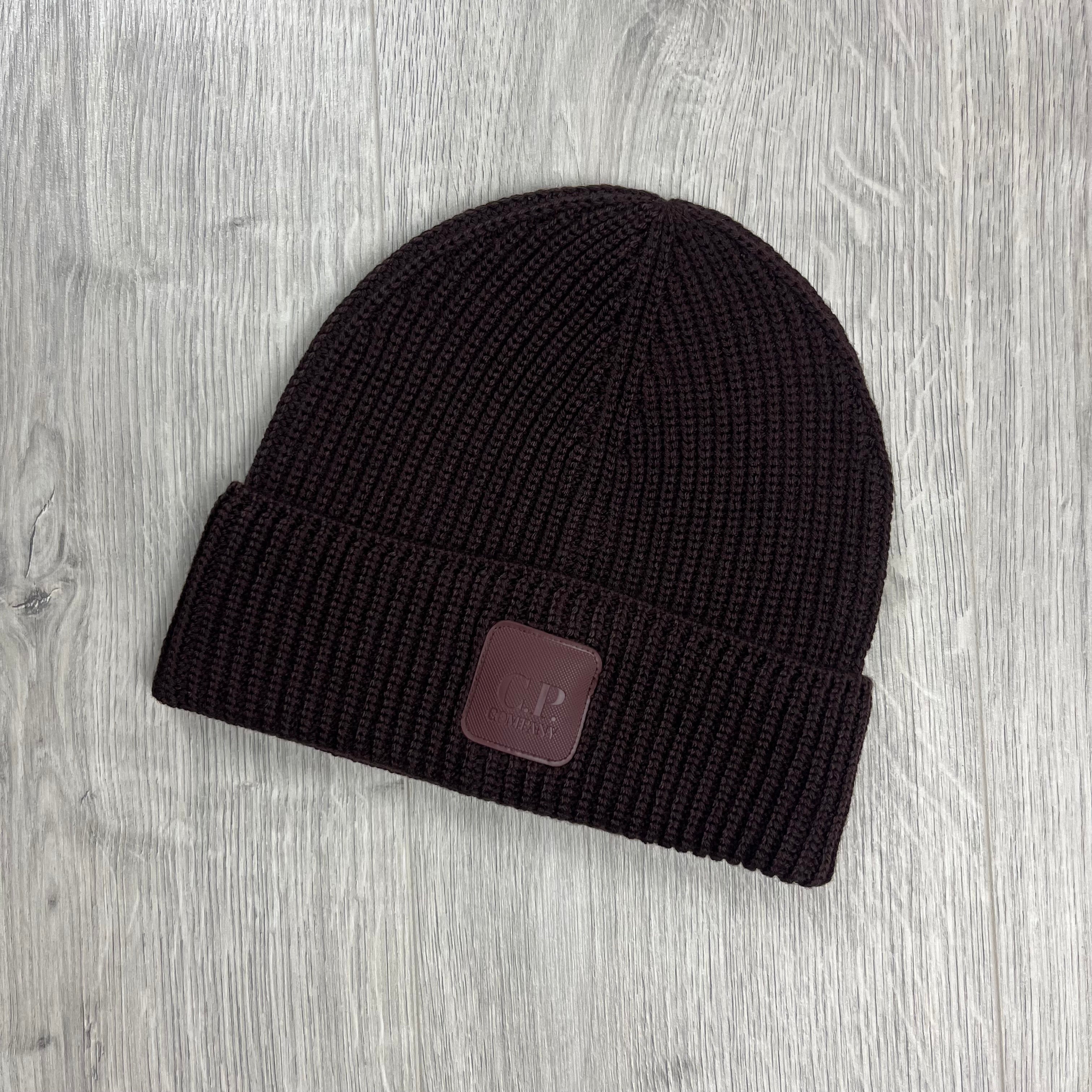 CP Company Metropolis Beanie - Rum Raisin