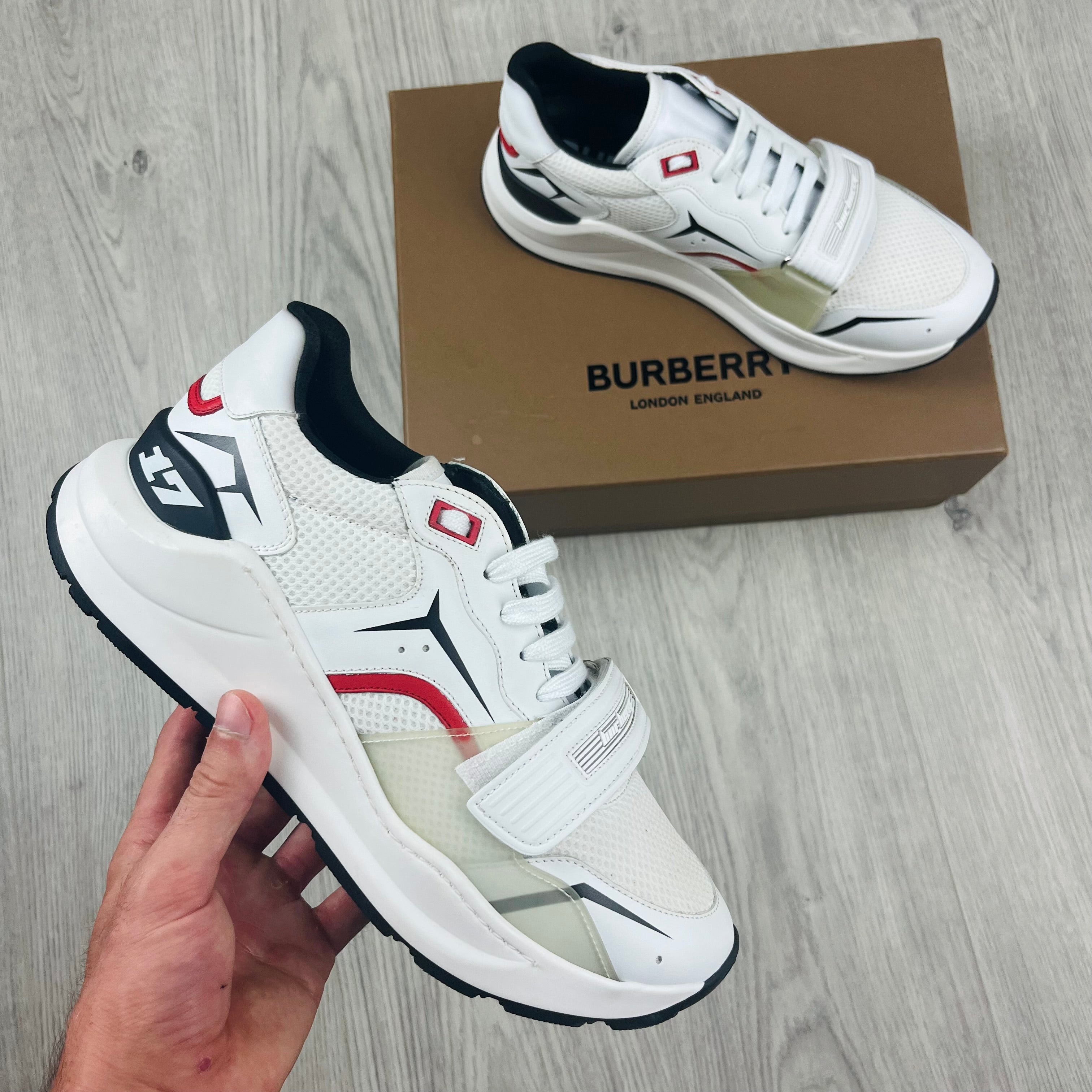 Burberry Ramsey Sneakers - White
