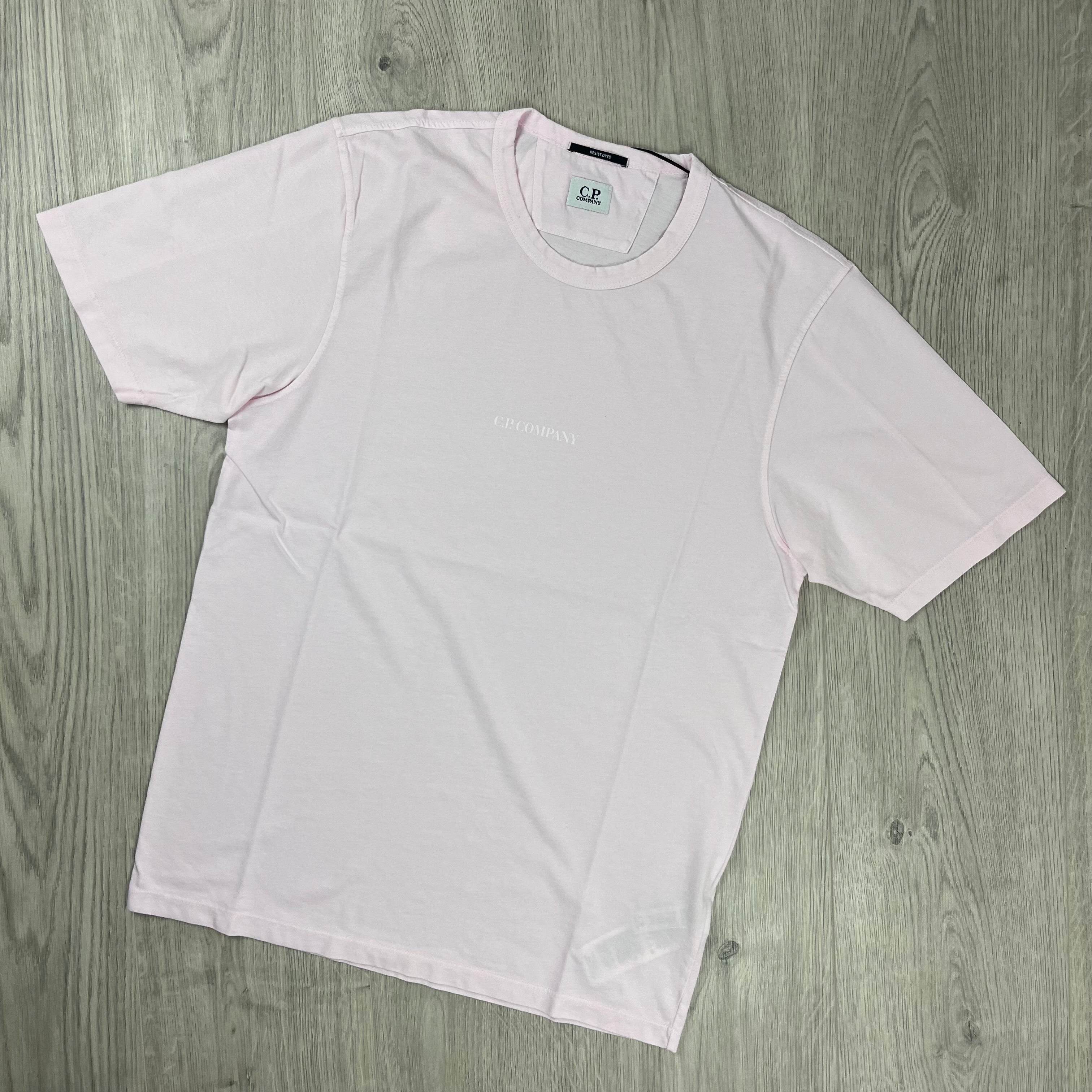 CP Company Printed T-Shirt - Pink