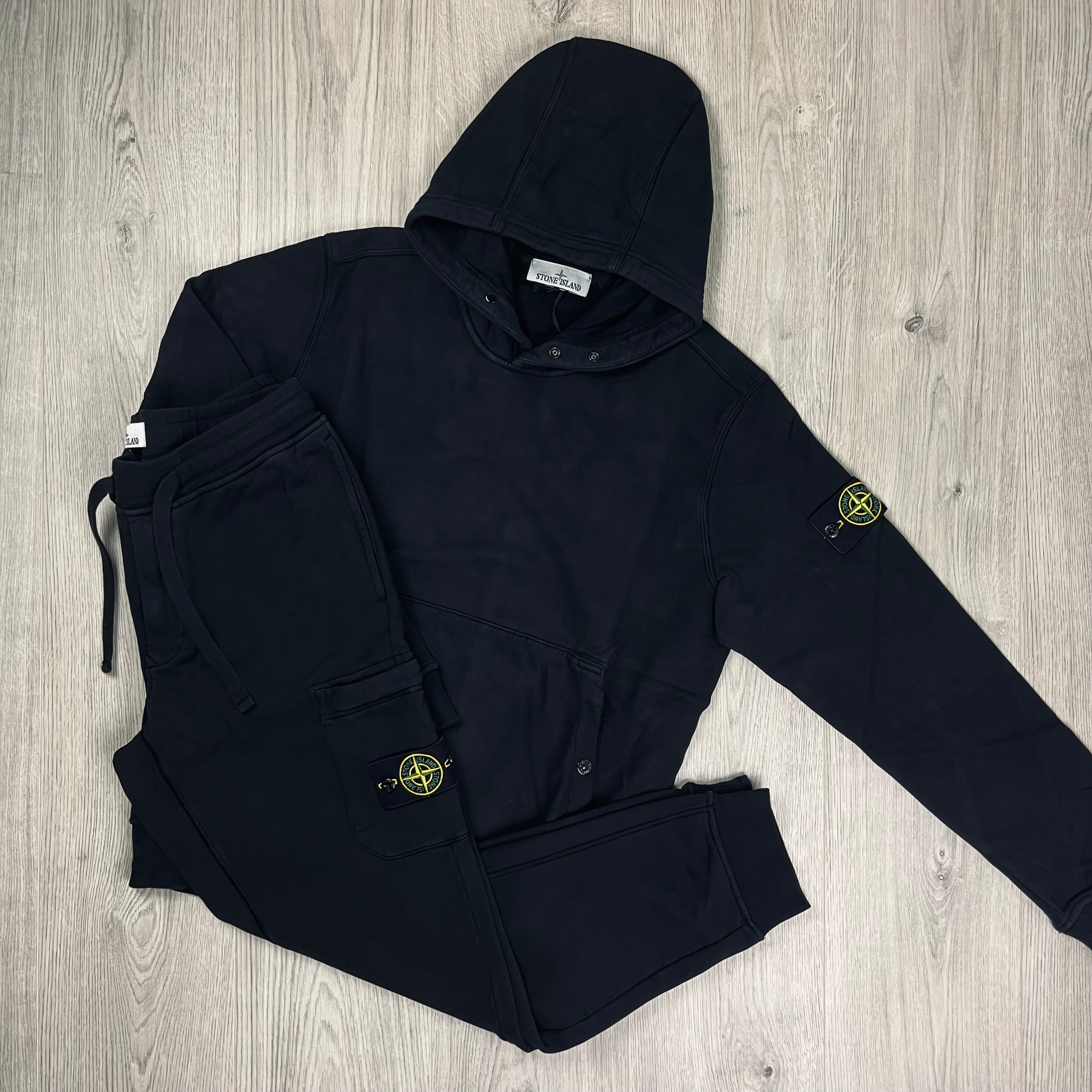 Stone Island Tracksuit - Black