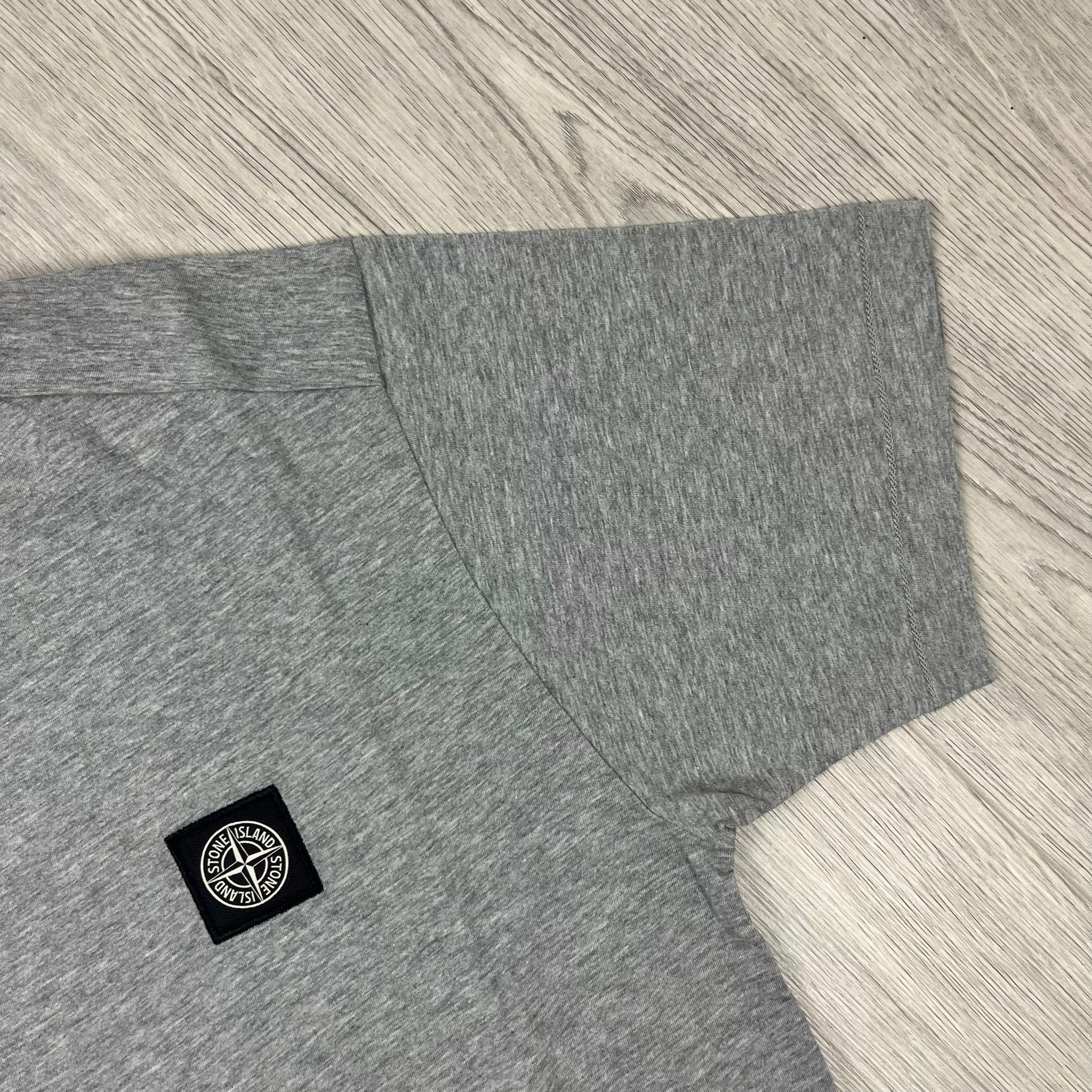 Stone Island Patch T-Shirt - Grey