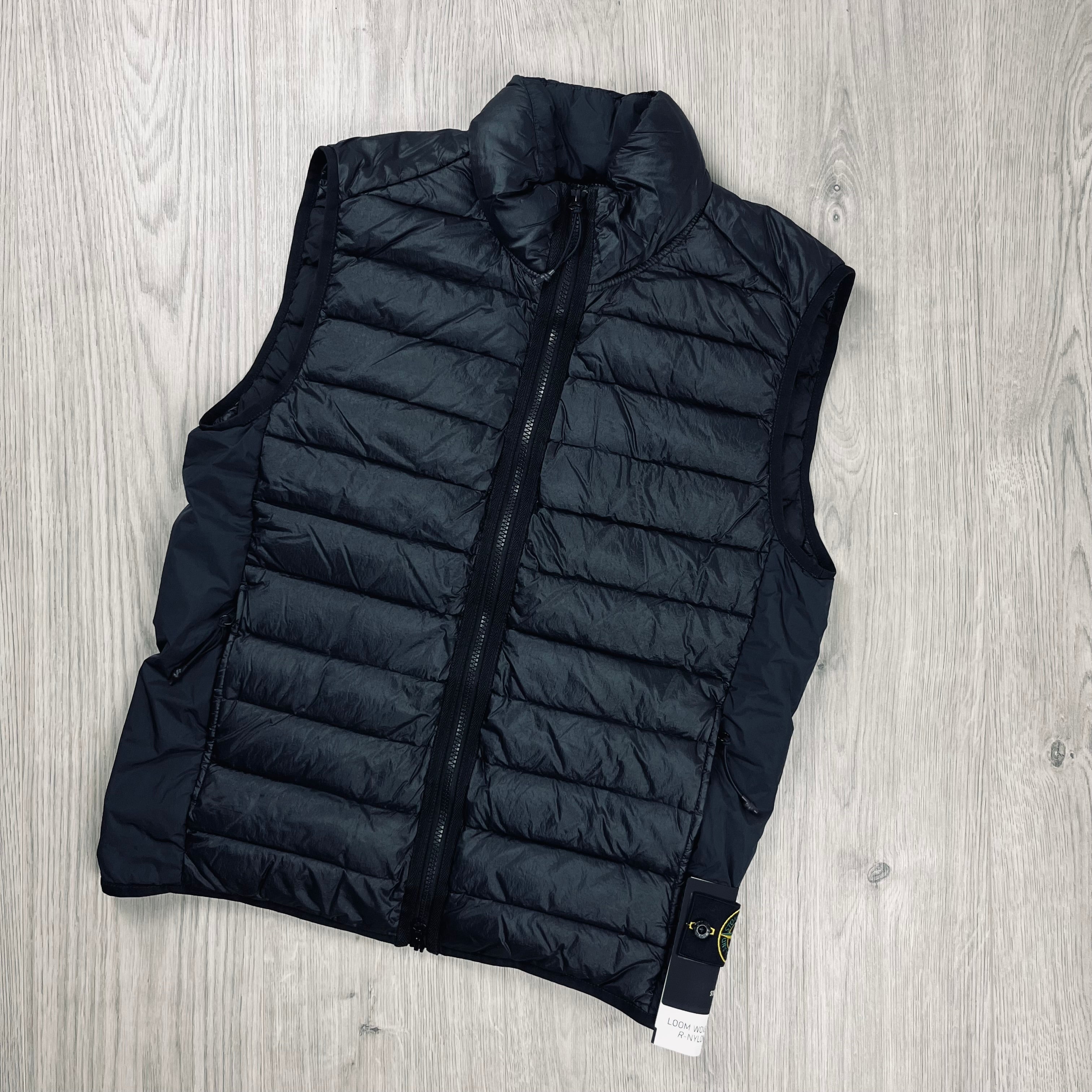 Stone Island Padded Gilet - Black