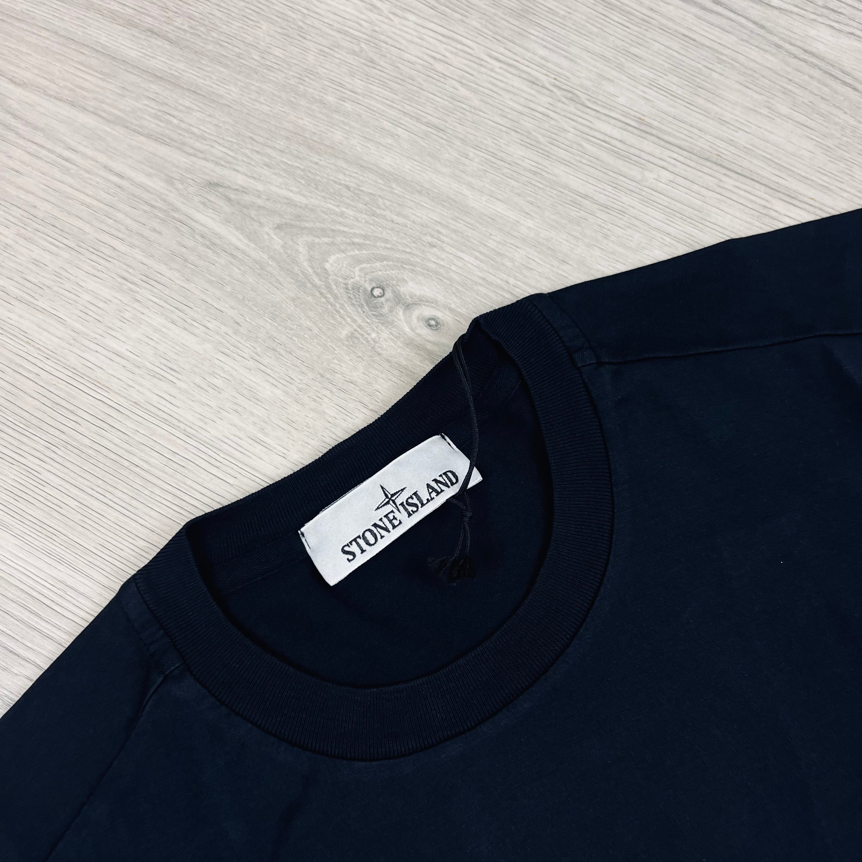 Stone Island Patch T-Shirt - Navy