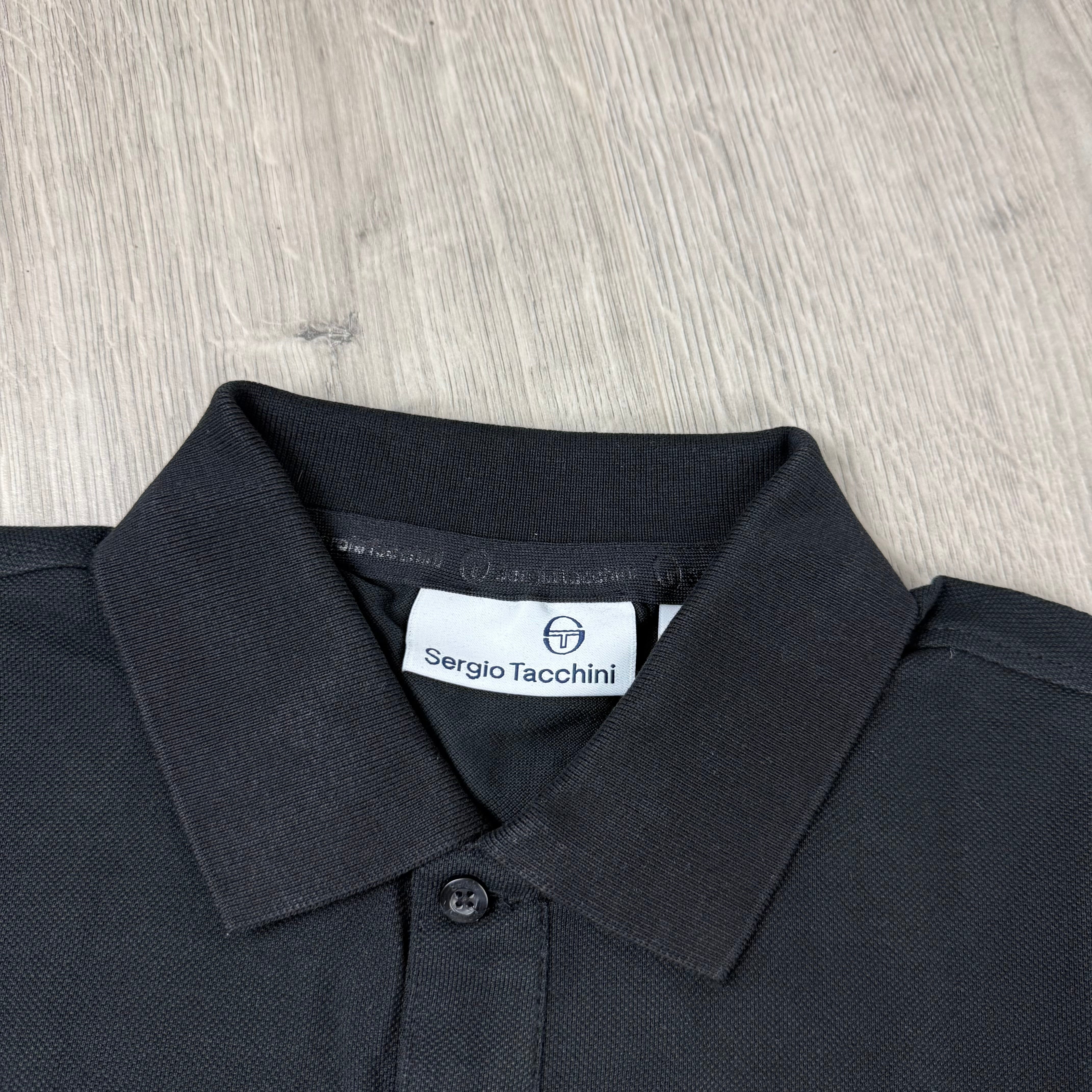 Sergio Tacchini 'Classica' Polo Shirt - Black