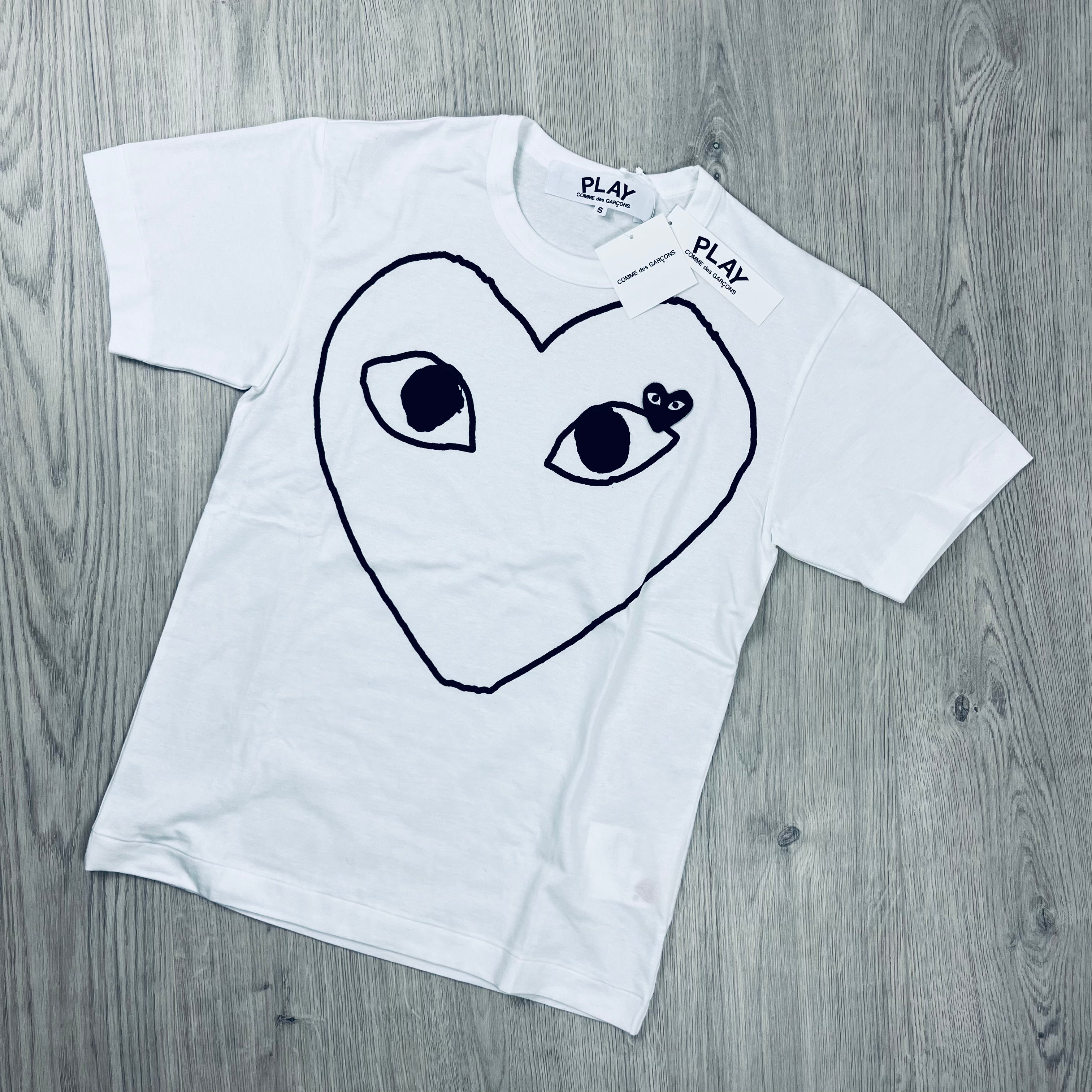 Comme des Garçons PLAY T-Shirt - White