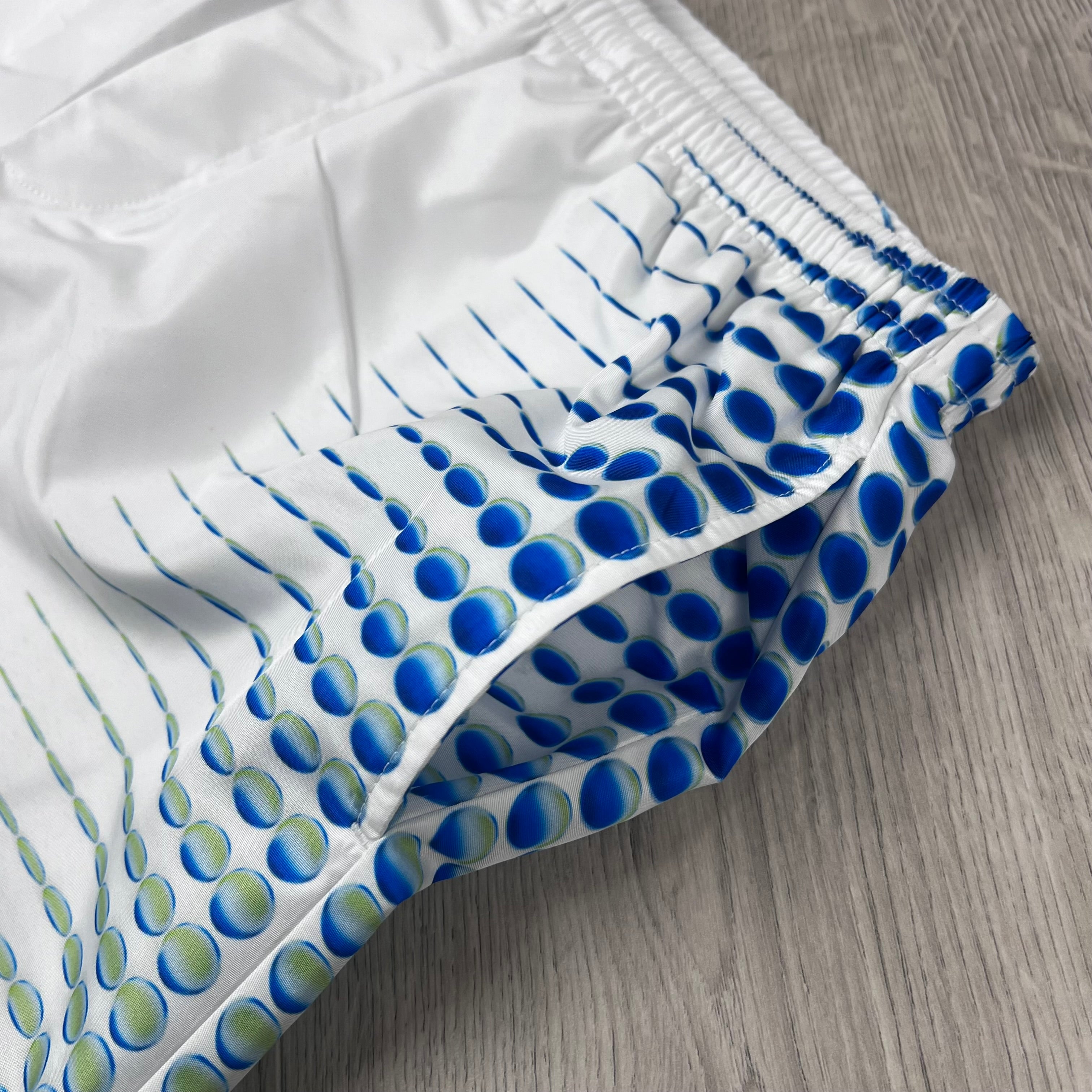 Casablanca 'Printed' Swim Shorts - White