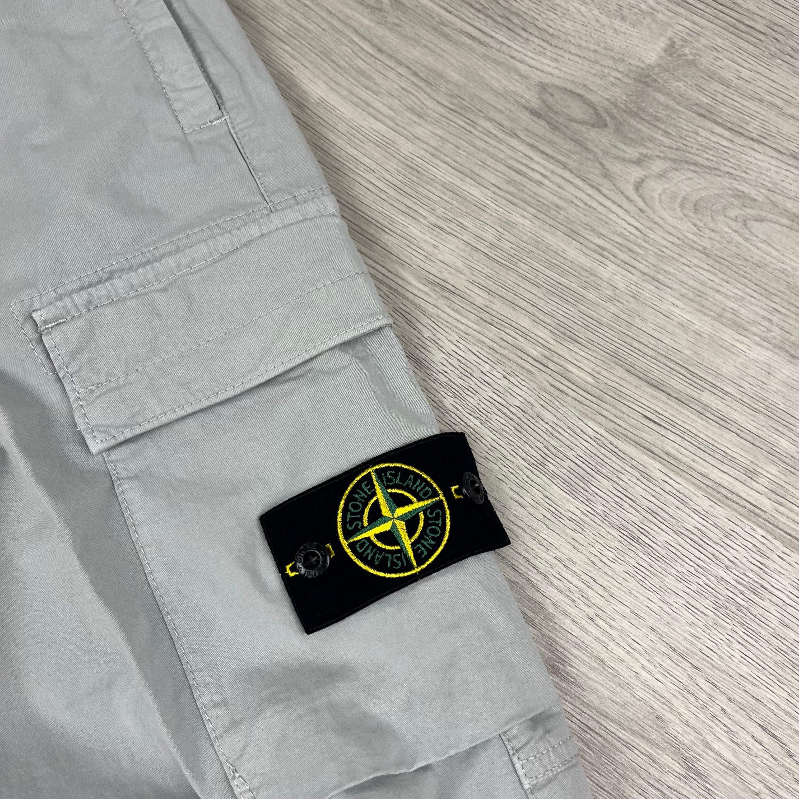 Stone Island Cargo Trousers - Grey